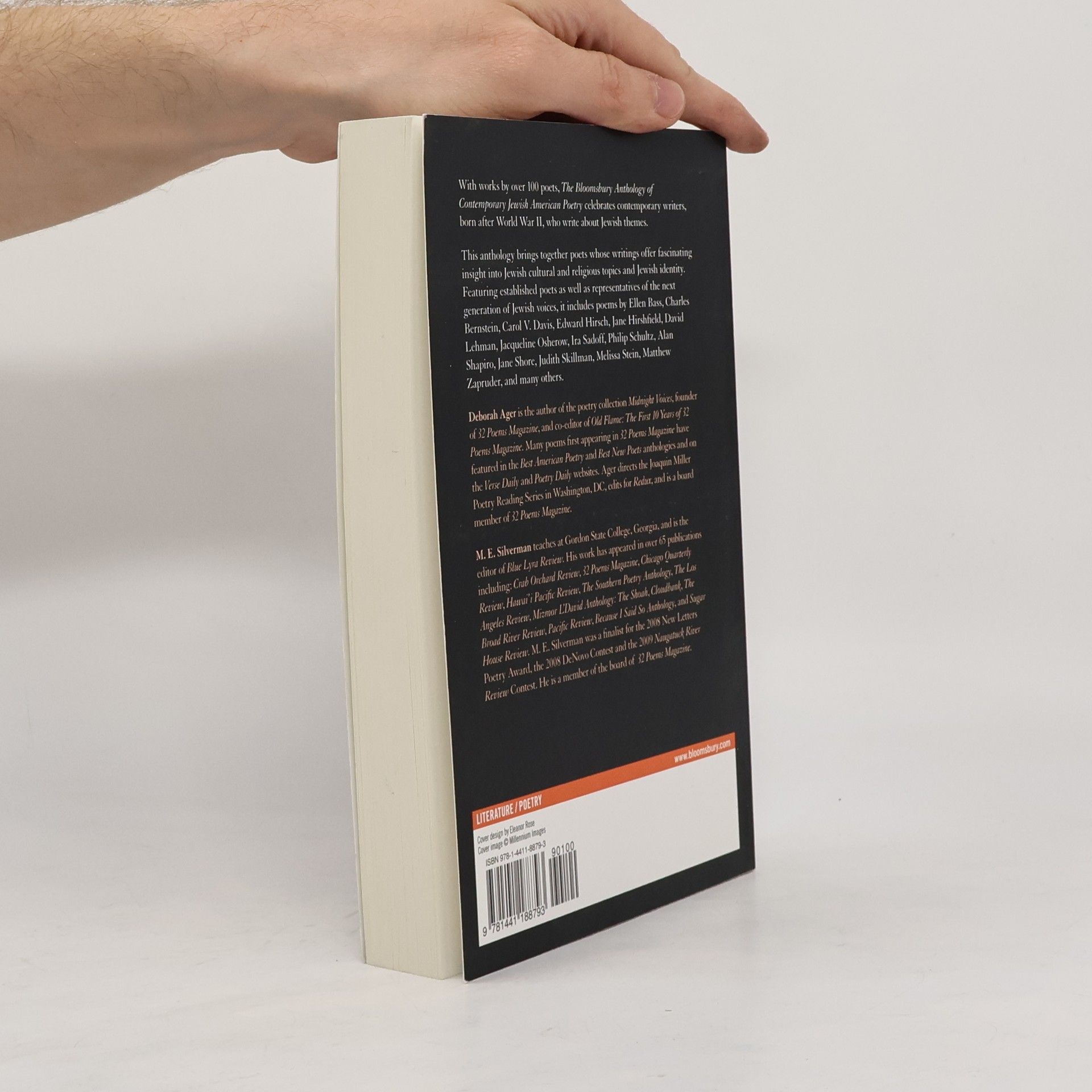 Deborah Ager The Bloomsbury Anthology of Contemporary Jewish American Poetry