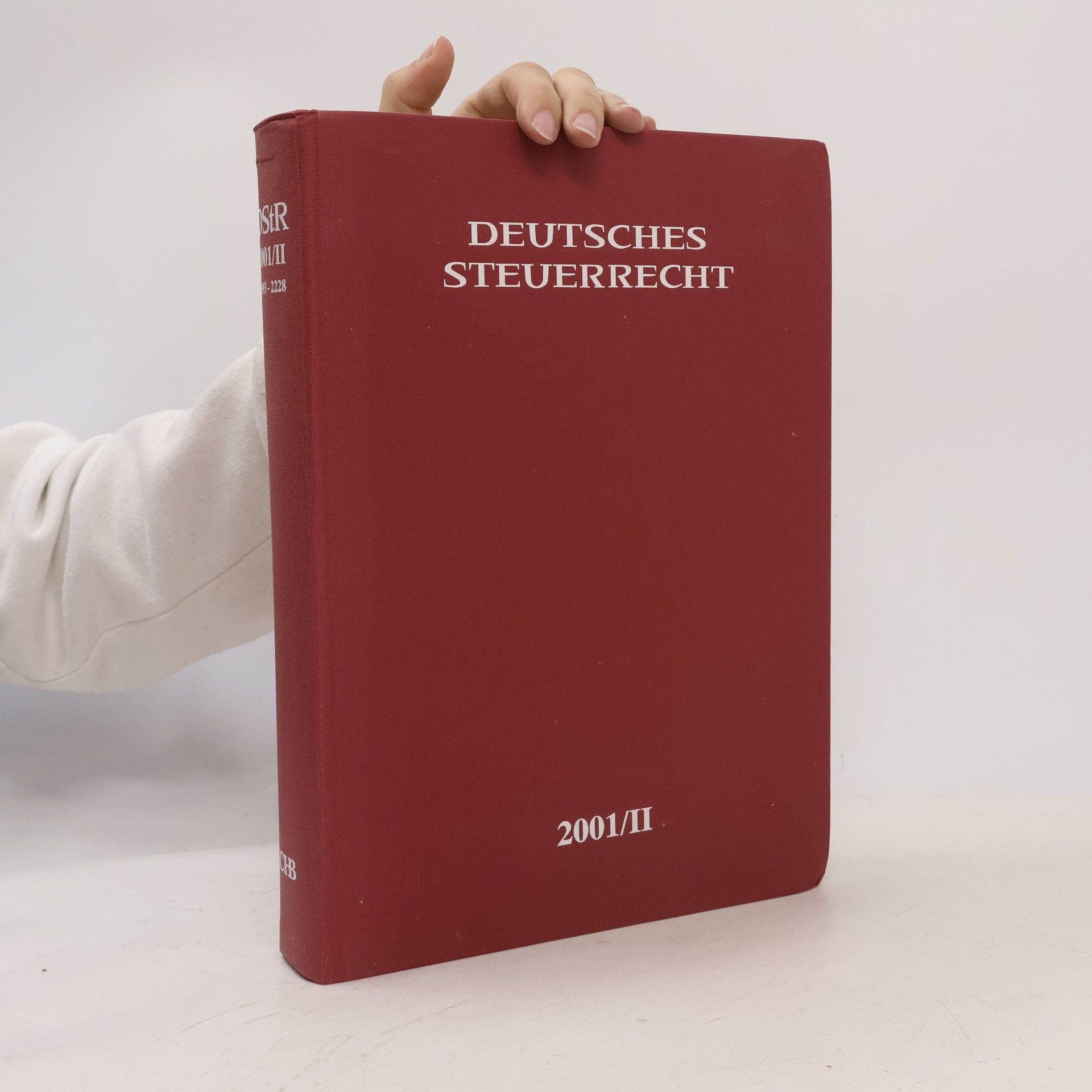 Autorenkollektiv Deutsches Steuerrecht 2001/II