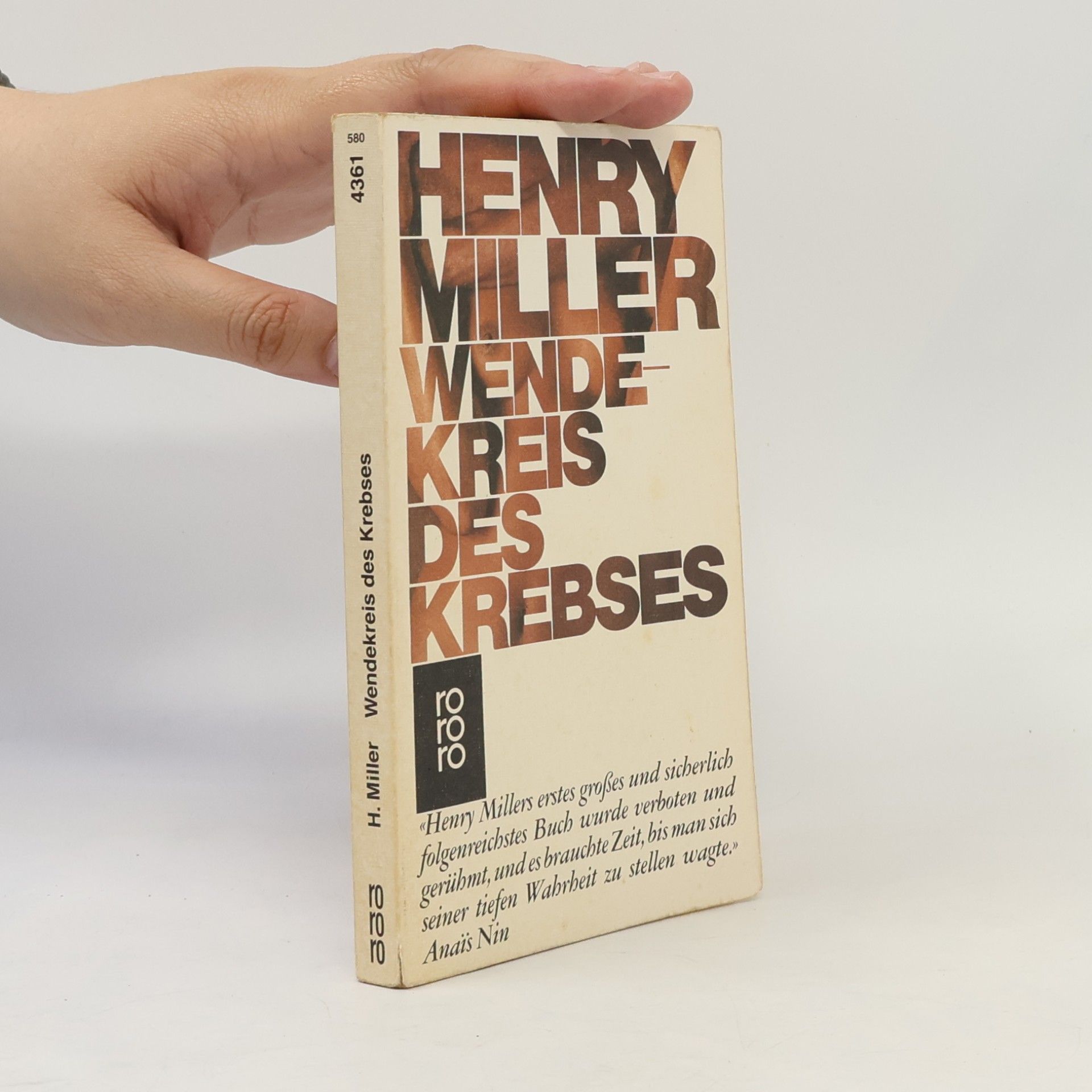 Henry Miller Wendekreis des Steinbocks
