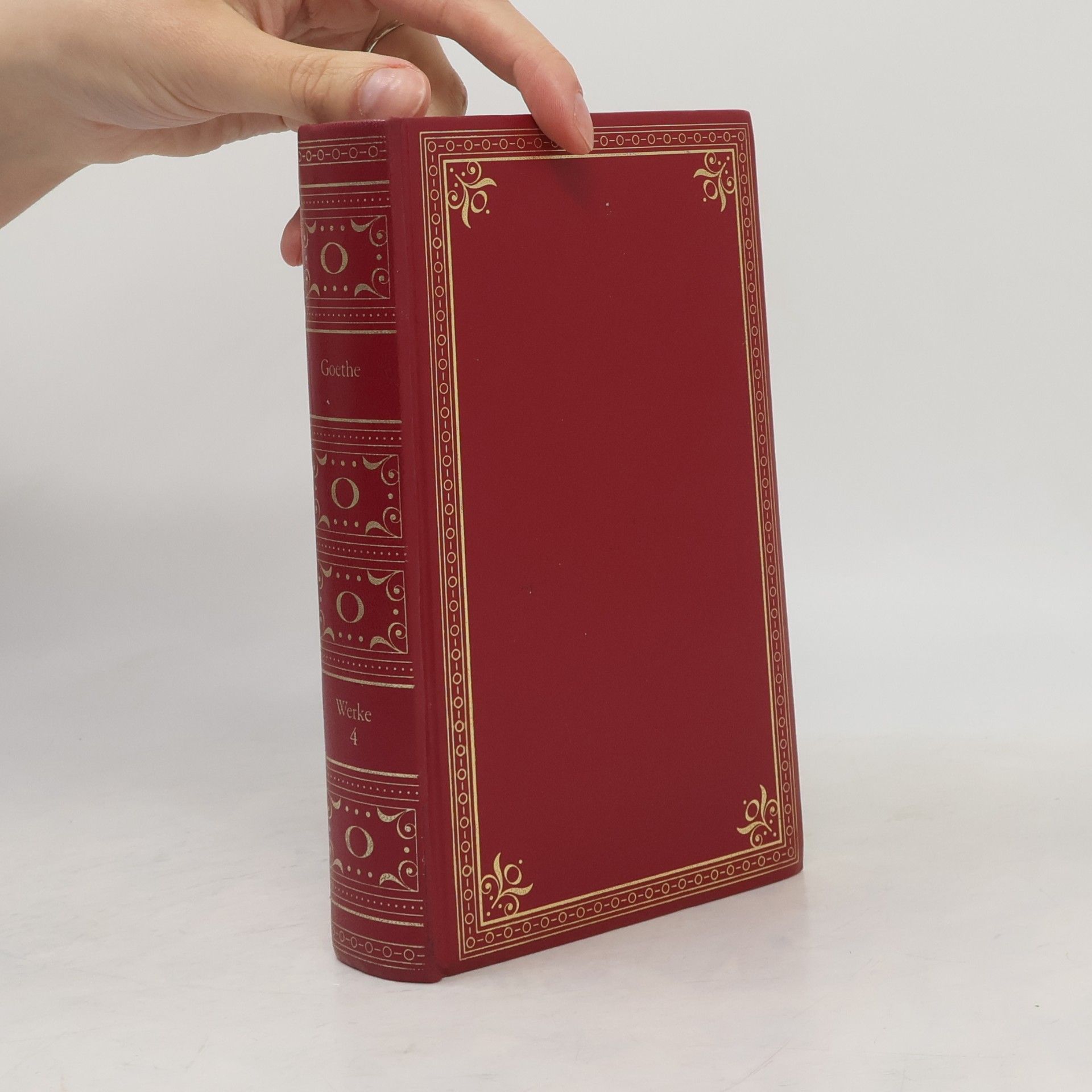 Johann Wolfgang von Goethe Goethe Werke 4