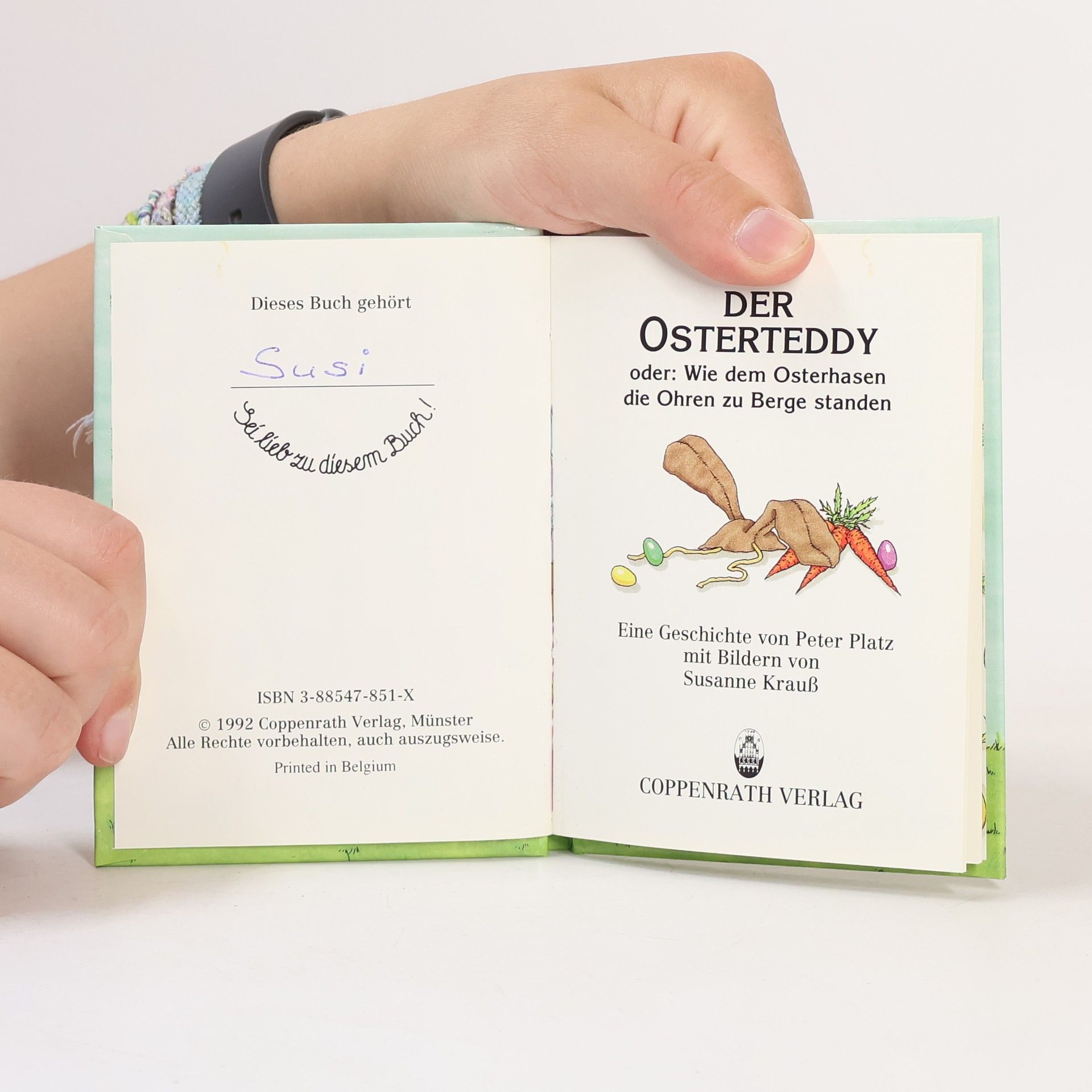 Peter Platz Der Osterteddy oder wie den Osterhasen die Ohren zu Berge standen