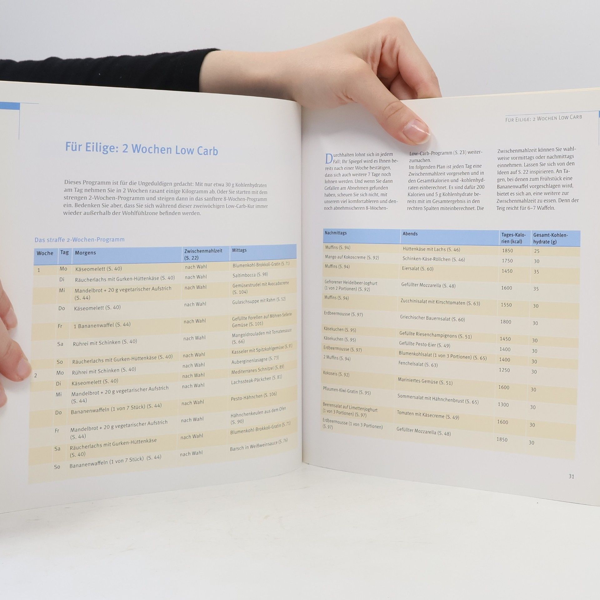 Claudia Lenz Low Carb - das 8-Wochen-Programm