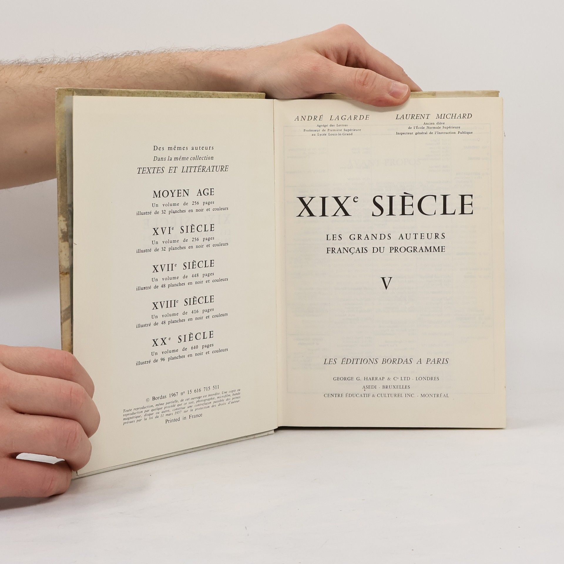 Collectif d'auteurs XIXe Siècle