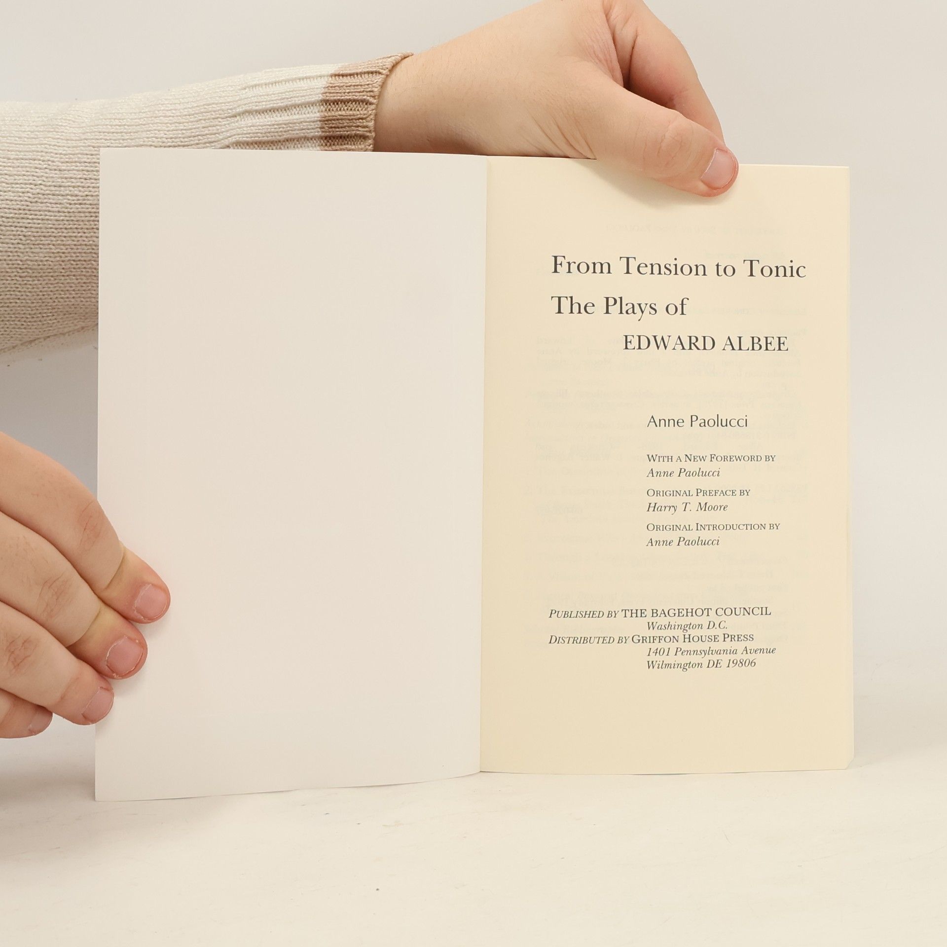Anne Paolucci From Tension to Tonic