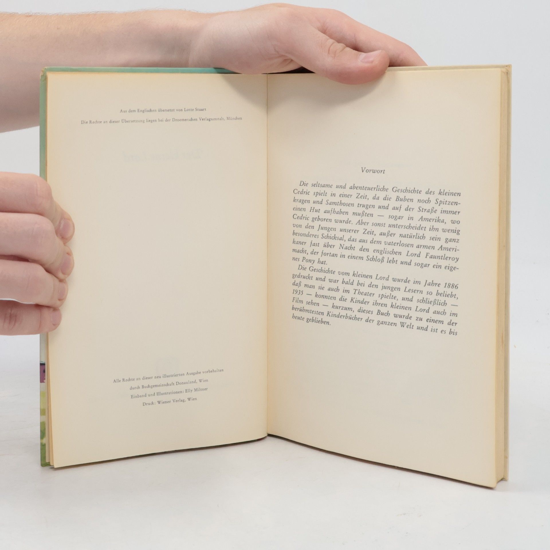 F.R.Burnett Der kleine Lord