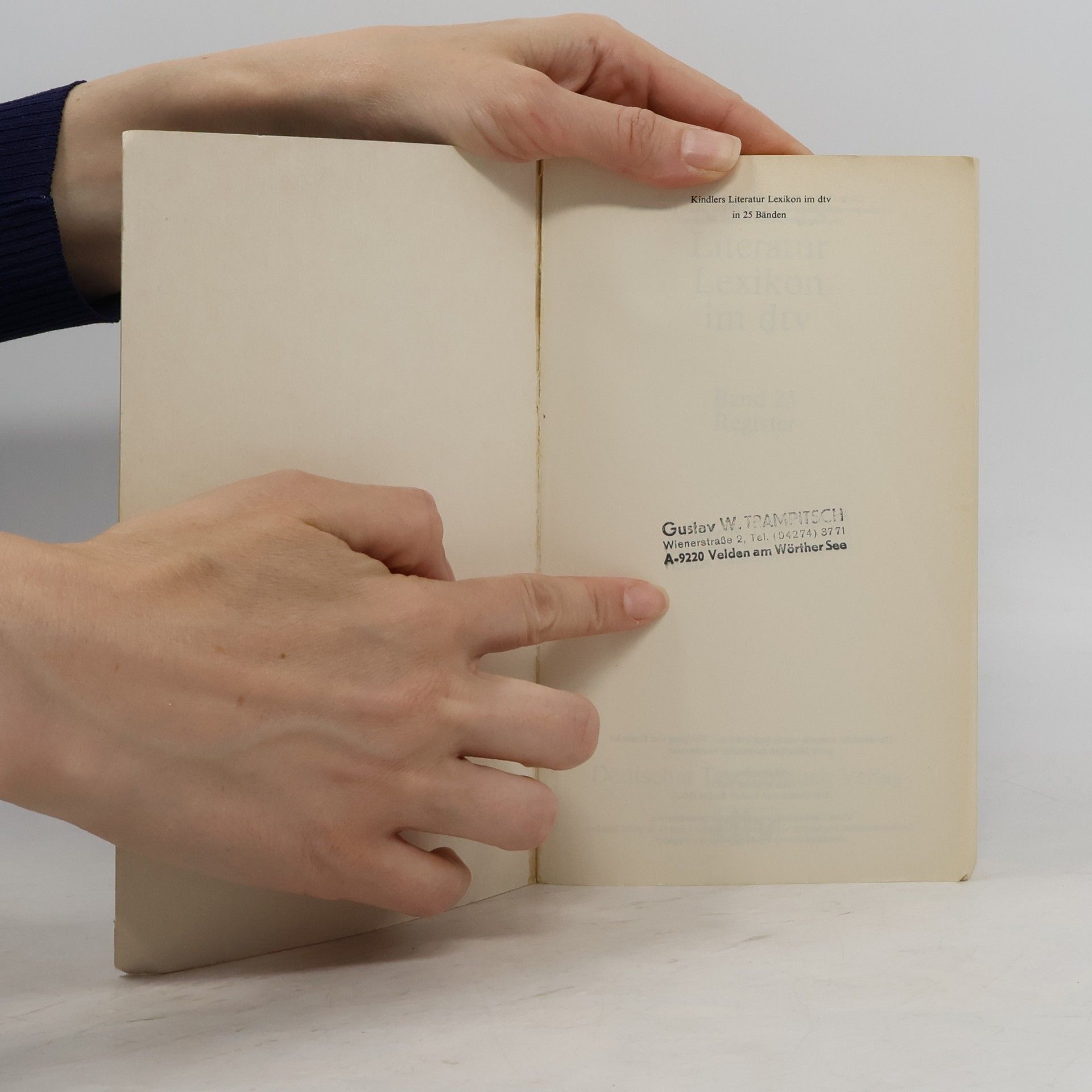Wolfgang von Einsiedel Kindlers Literatur-Lexikon im dtv