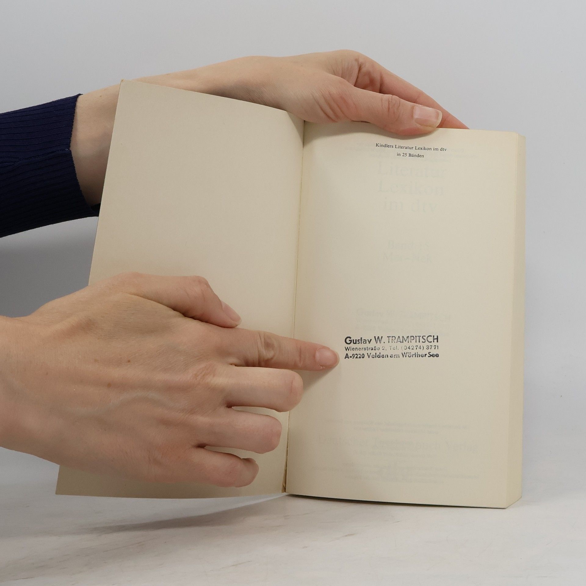Wolfgang von Einsiedel Kindlers Literatur Lexikon im dtv Band 15