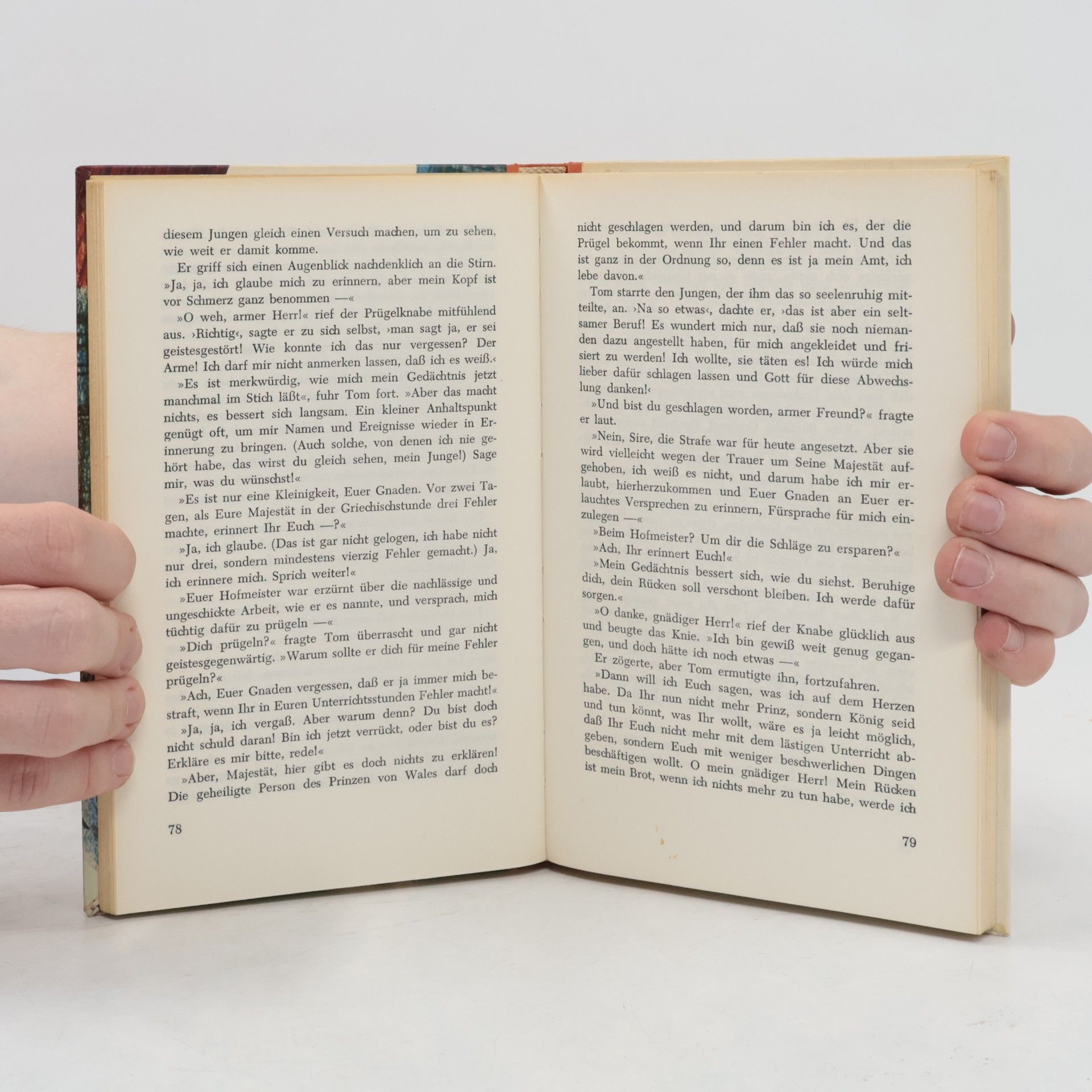 Mark Twain Prinz und Bettel Knabe