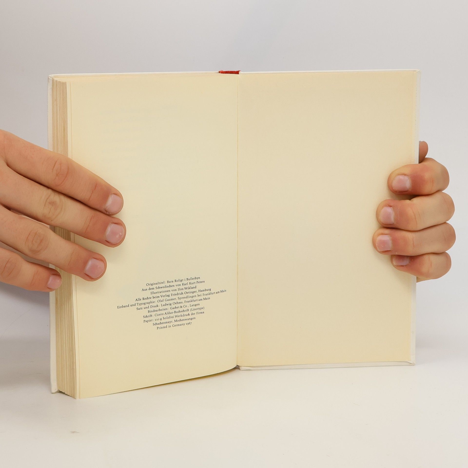 Astrid Lindgren Immer lustig in Bullerbü
