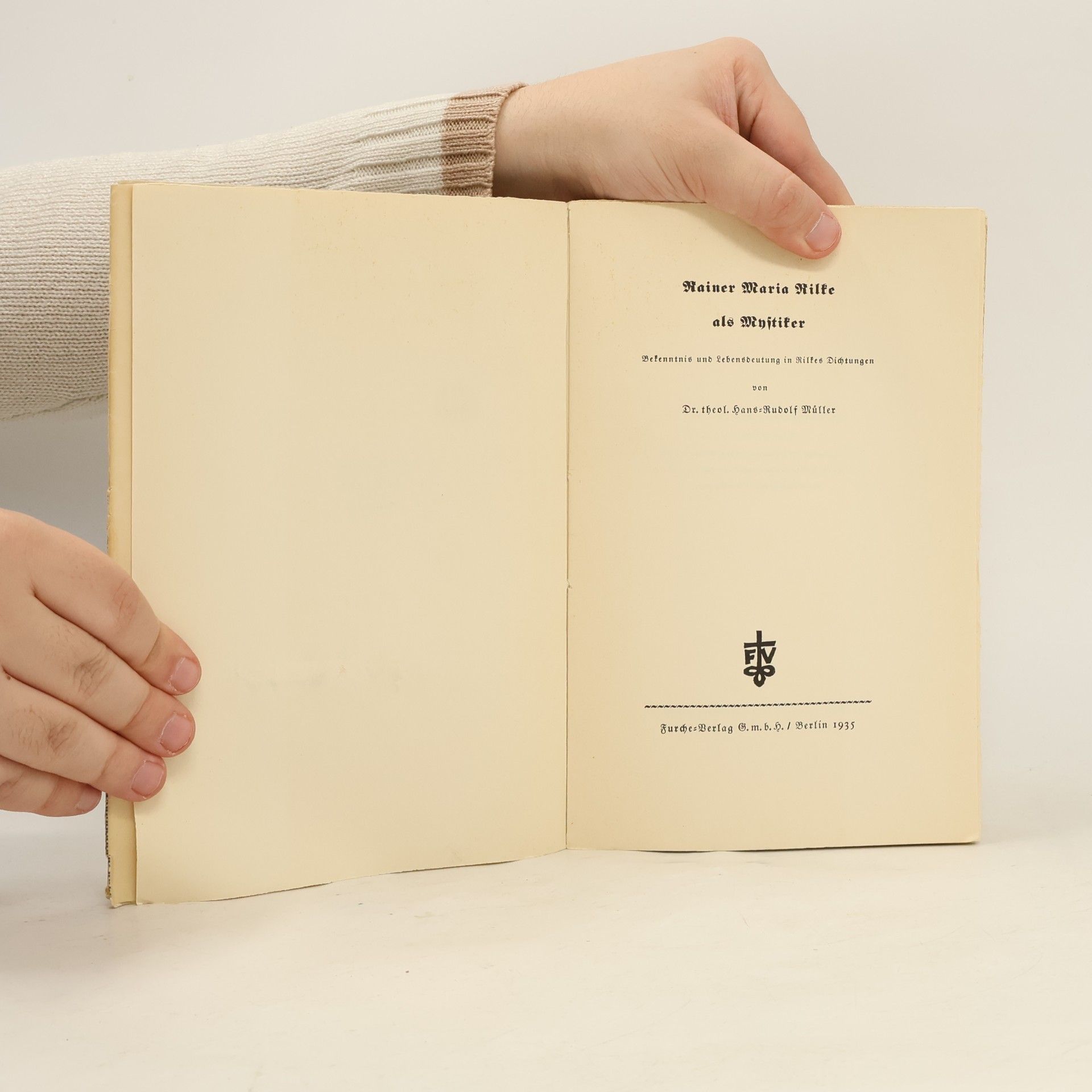 Hans Rudolph Müller Rainer Maria Rilke als Mystiker