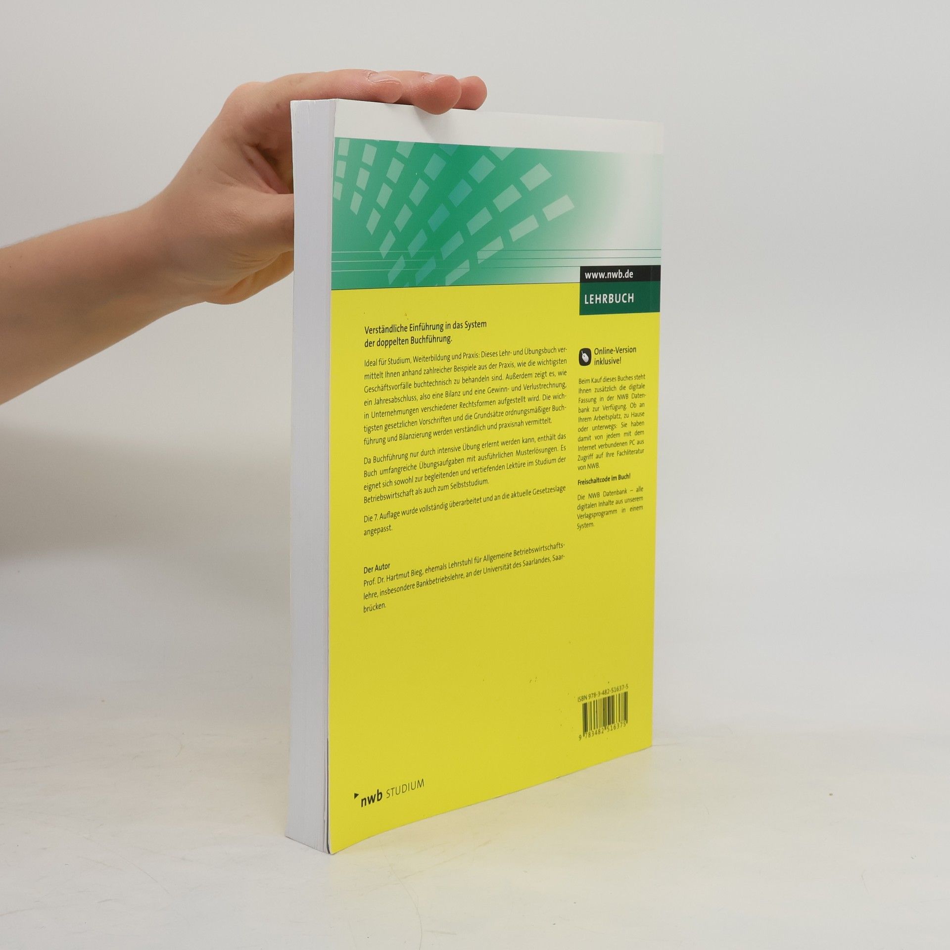 Hartmut Bieg NWB Studium: Buchführung