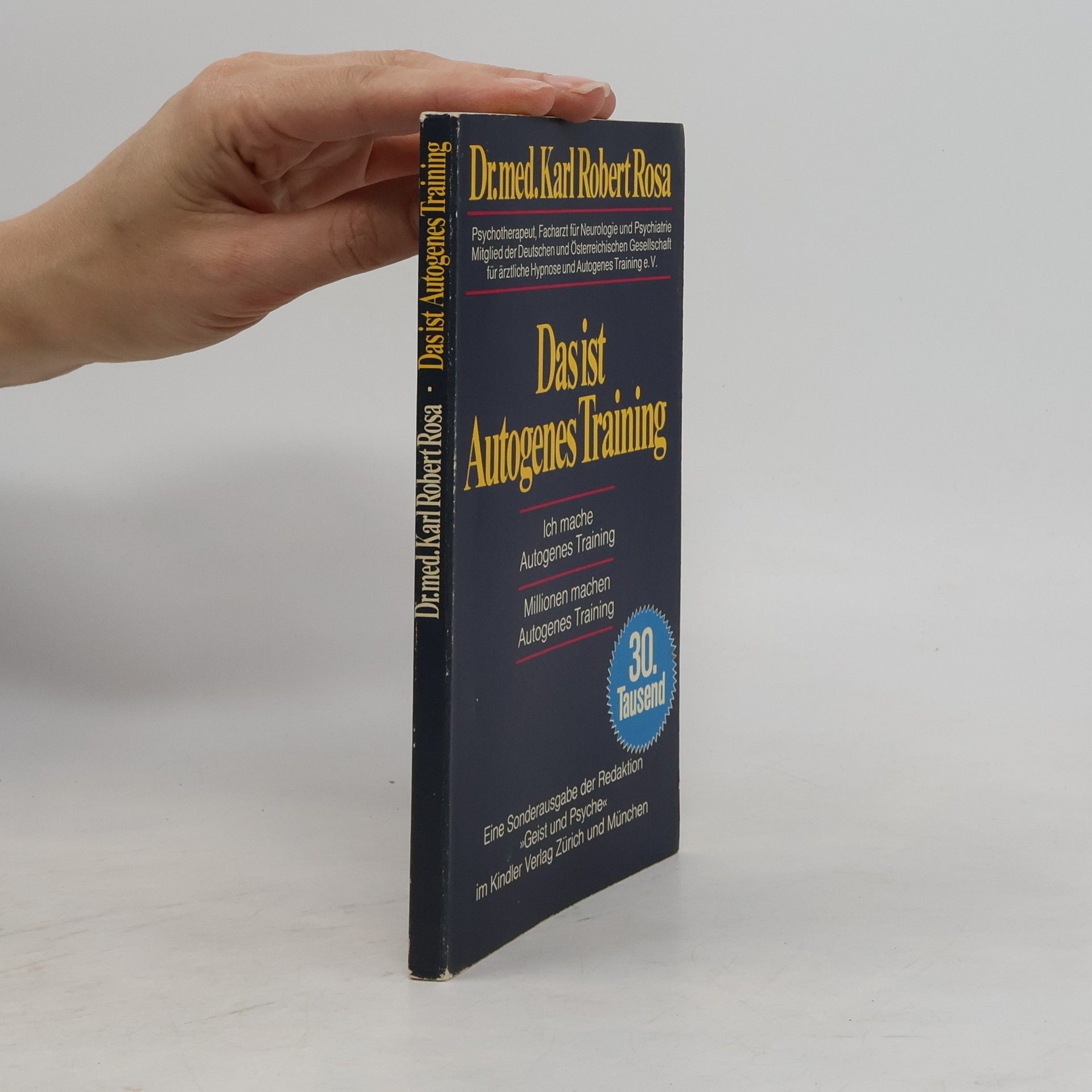 Karl Robert Rosa Das ist Autogenes Training
