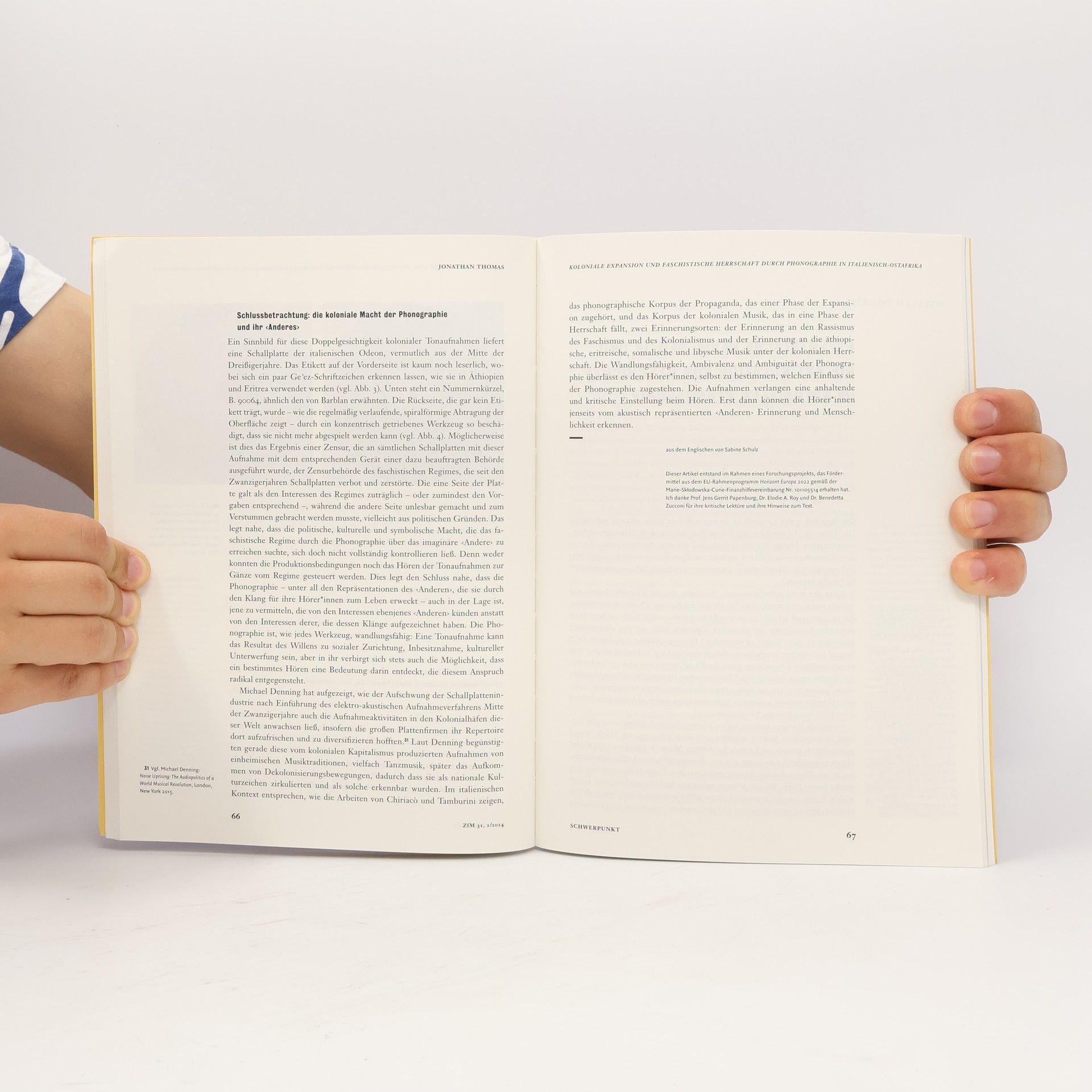 Sound | Archive - 31: Zeitschrift für Medienwissenschaft