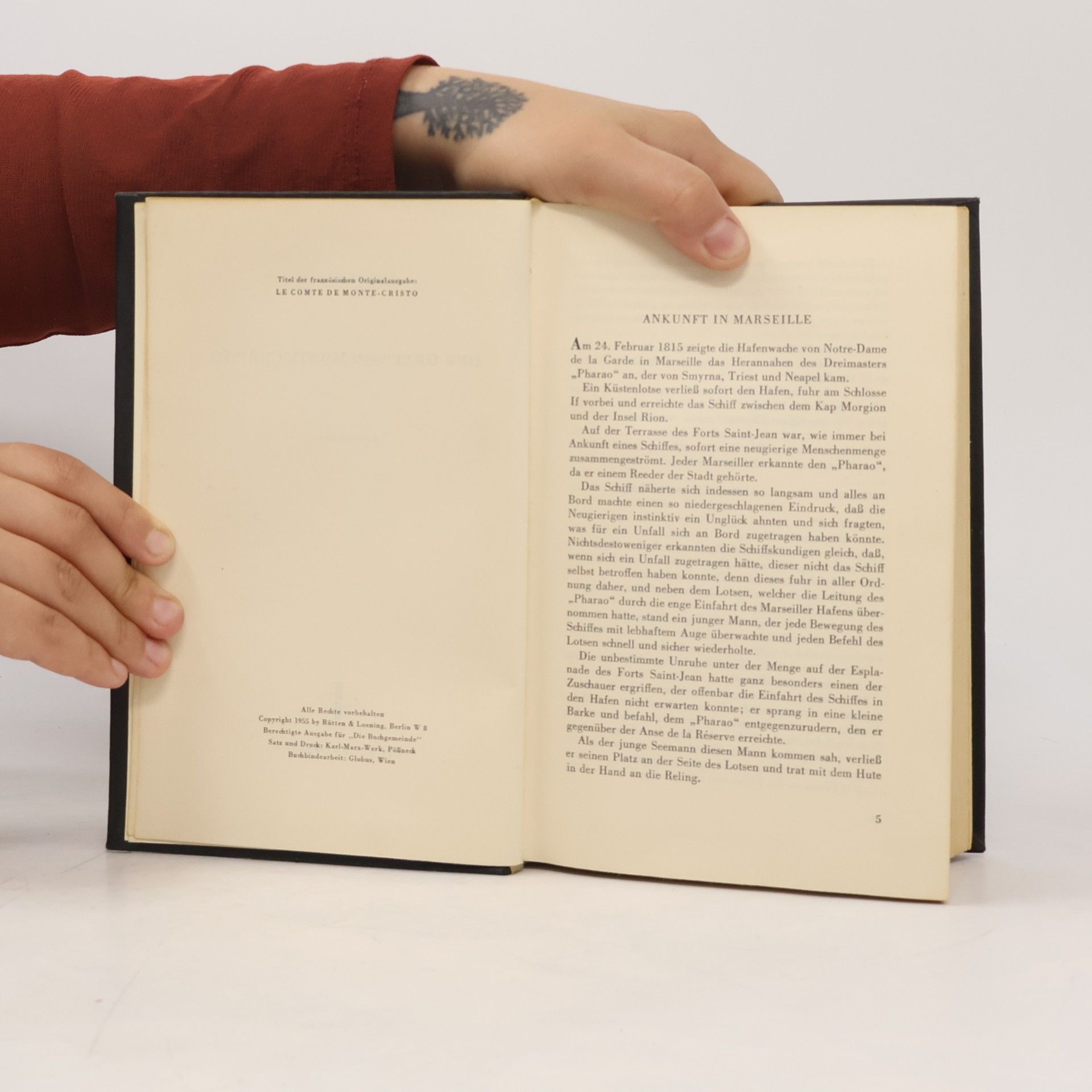 Alexandre Dumas der Ältere Der Graf von Monte Christo