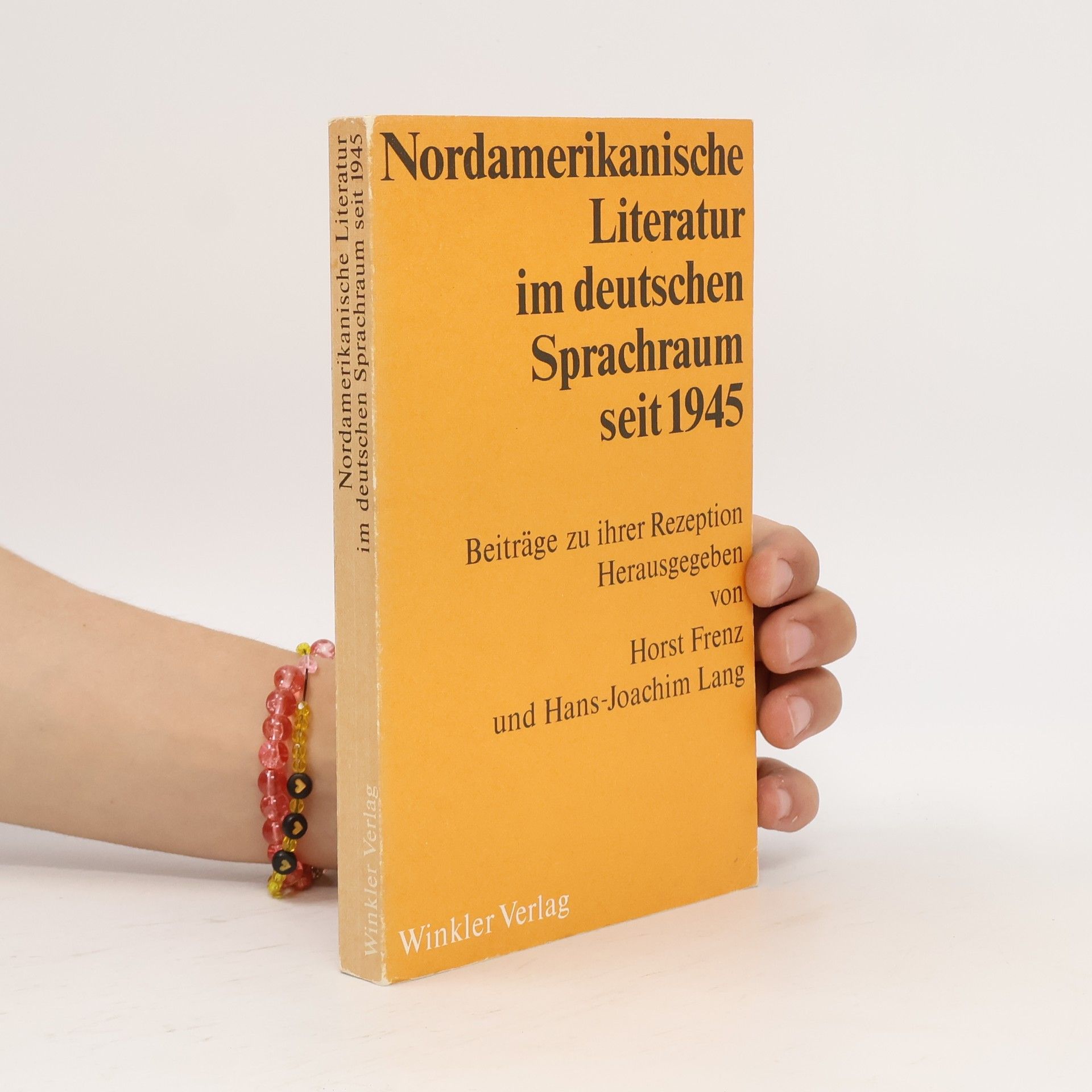 Horst Frenz Nordamerikanische Literatur im deutschen Sprachraum seit 1945