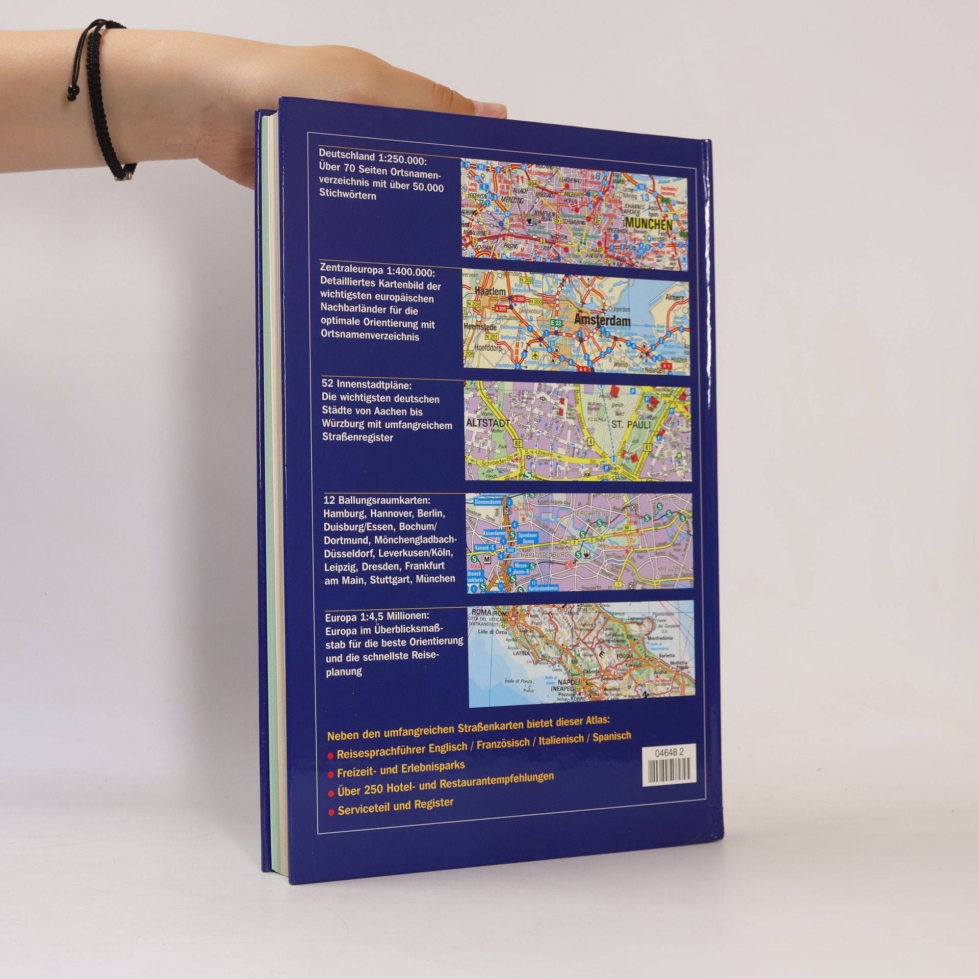 Various authors Der Große Auto Atlas Deutschland Europa 2003/2004