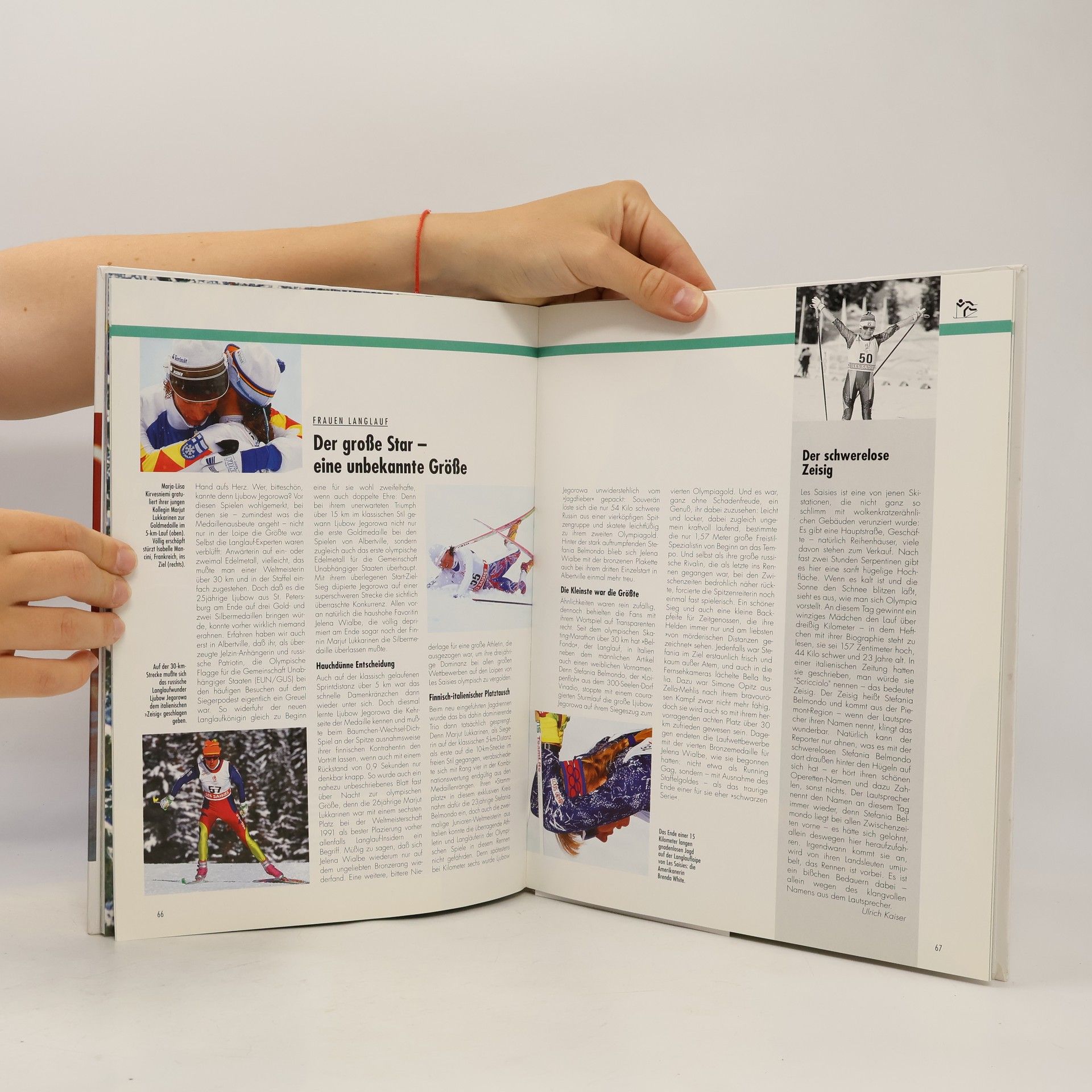 Dieter Kürten Olympische Winterspiele Albertville '92