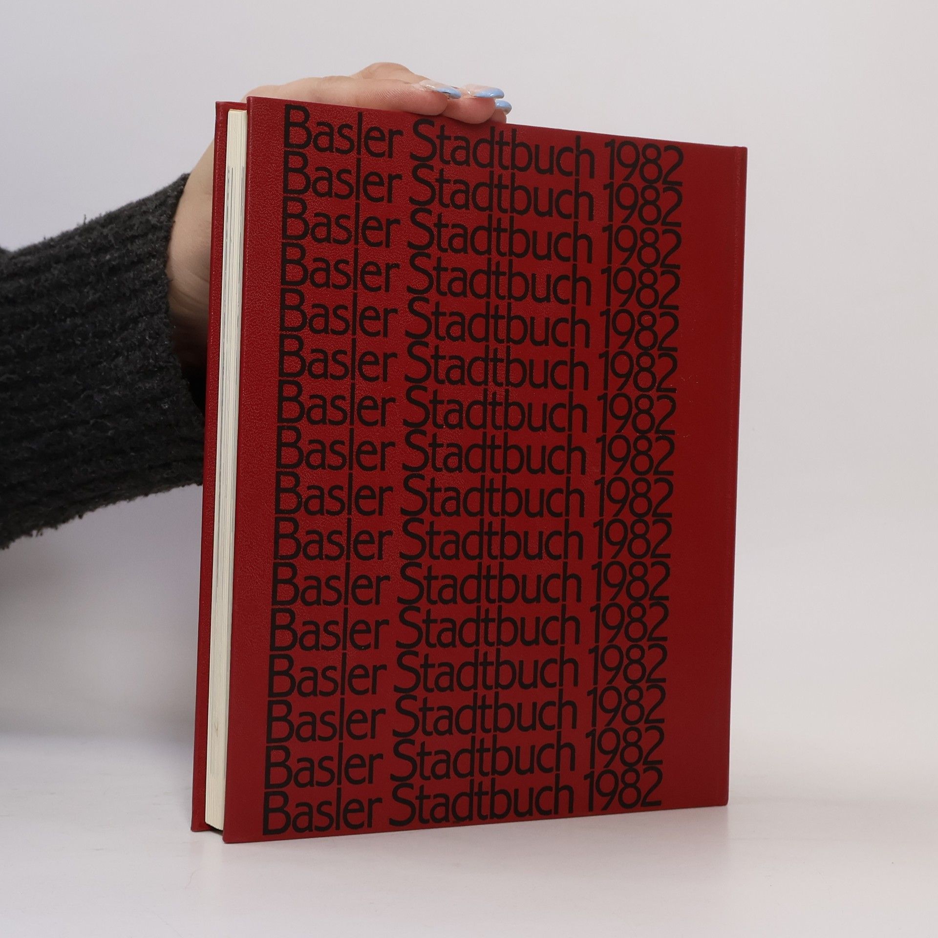 Rudolf Suter Basler Stadtbuch 1982. 103. Jahr