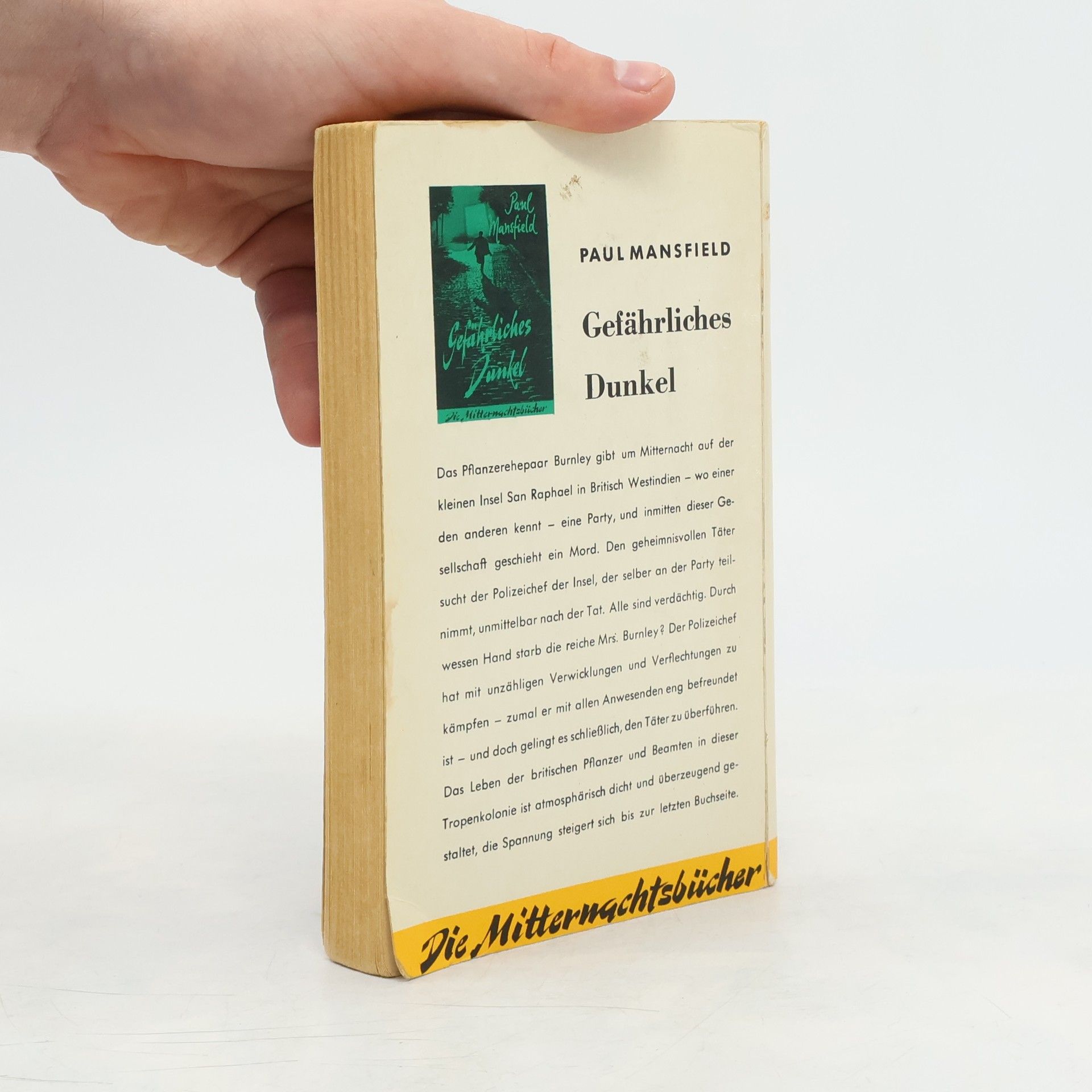 Paul  Mansfield Gefährliches Dunkel