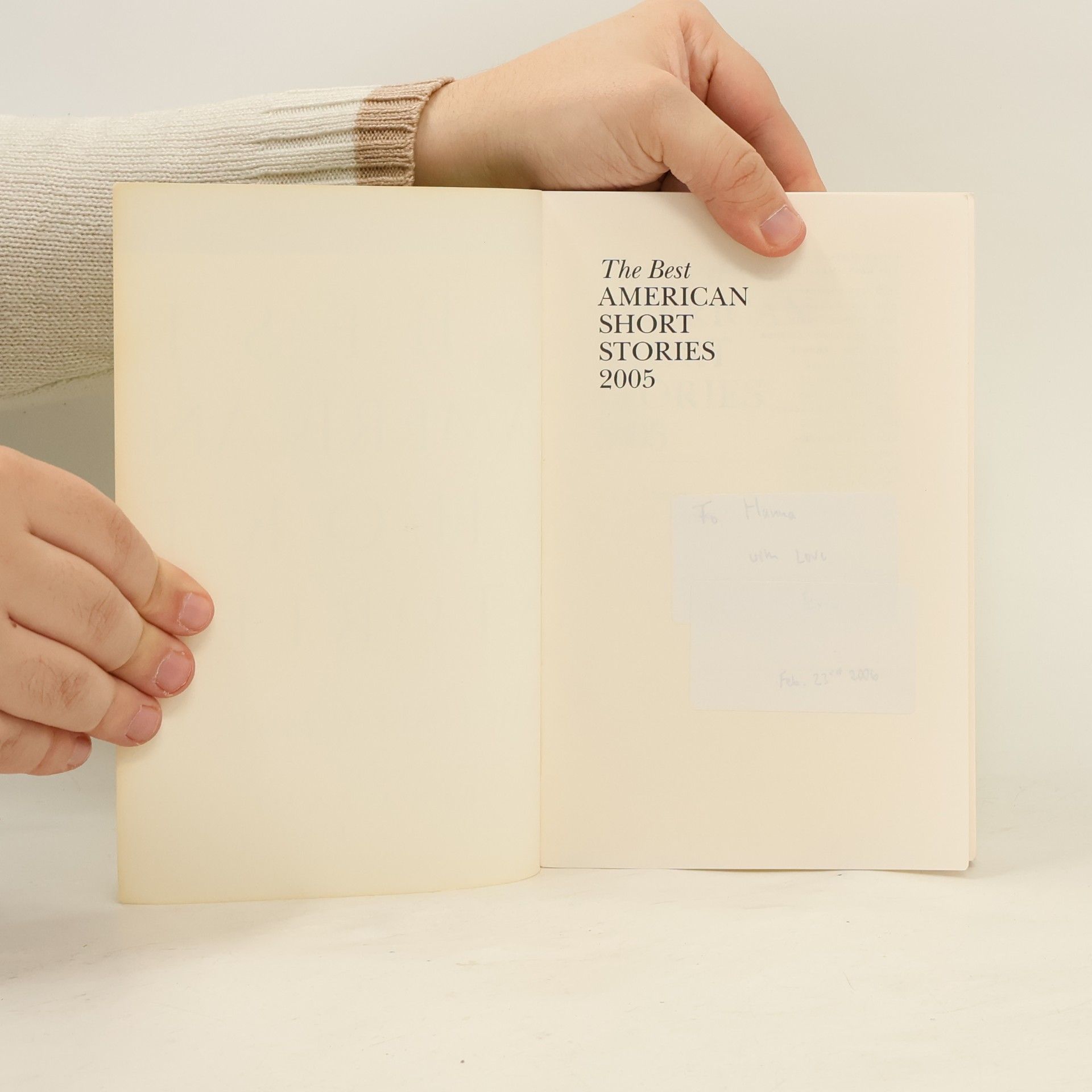 Katrina Kenison The Best American Short Stories 2005