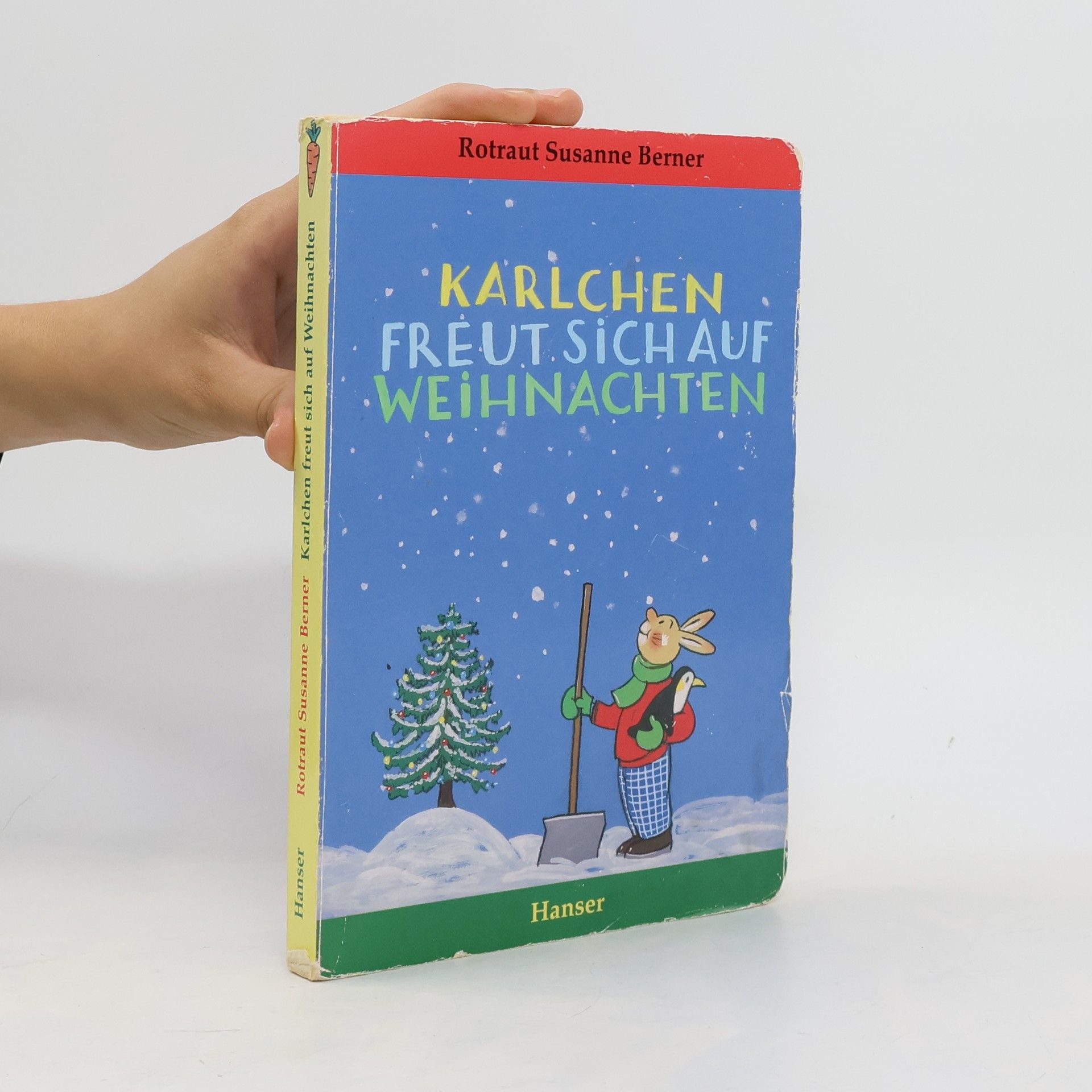 Rotraut Susanne Berner Karlchen freut sich auf Weihnachten