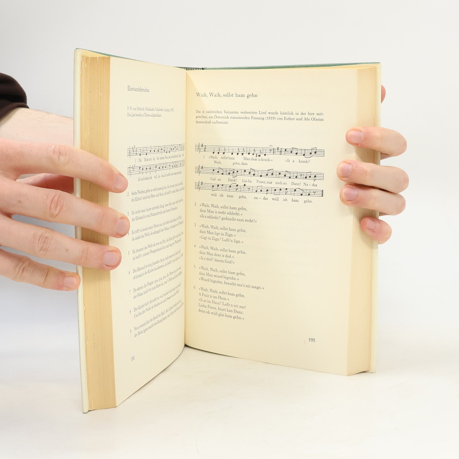 Hans Christoph Worbs Das Grosse Buch vom Deutschen volkslied