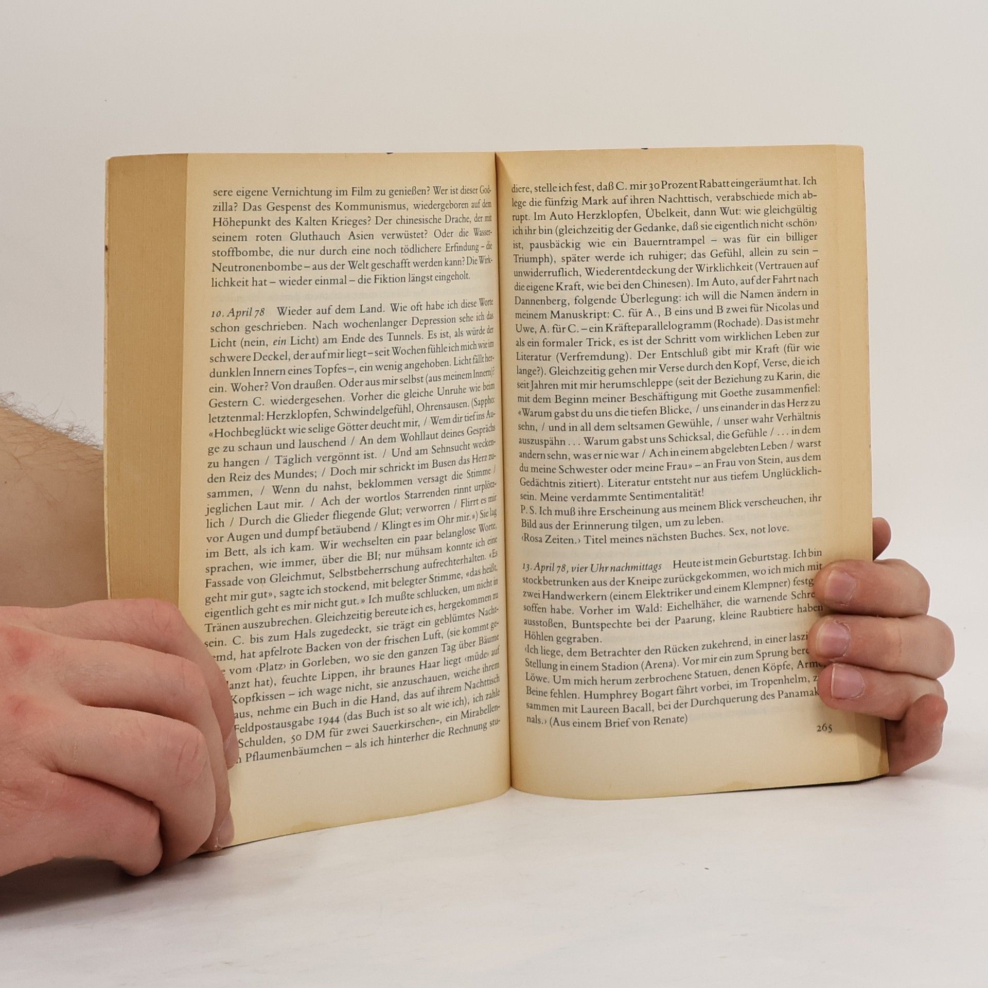 Hans Christoph Buch Bericht aus dem Inneren der Unruhe