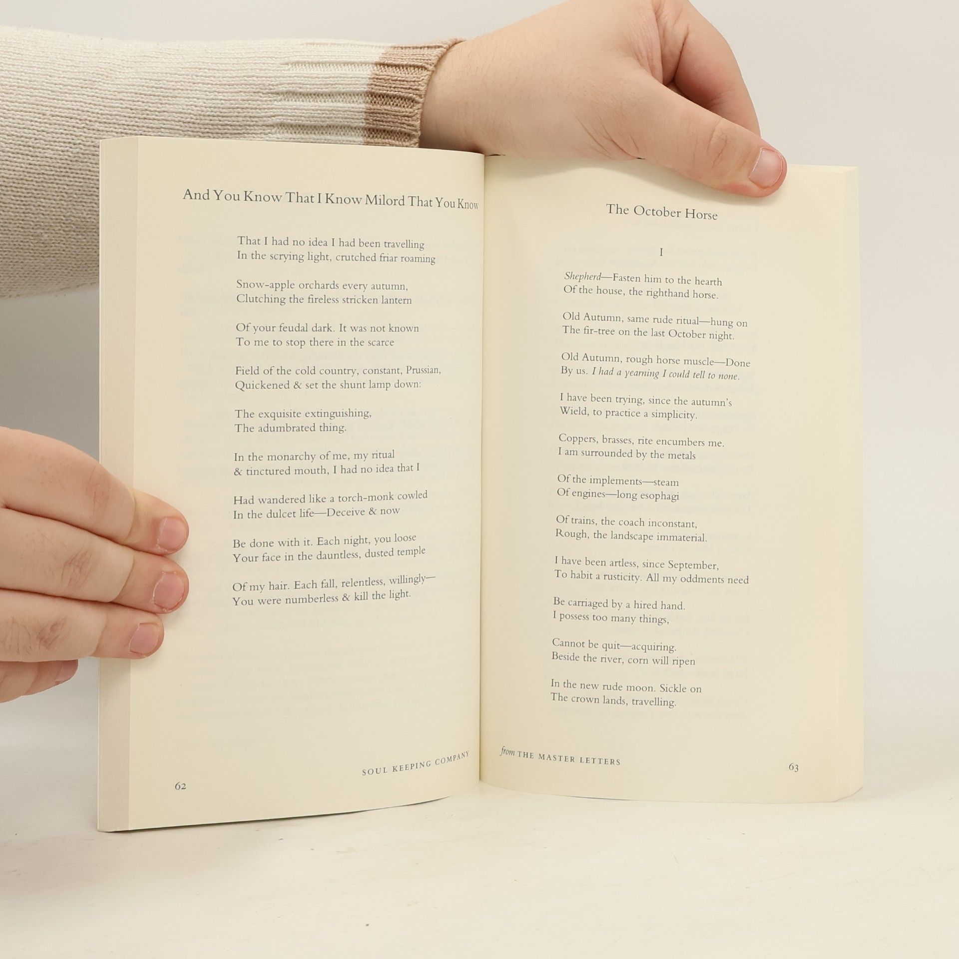 Lucie Brock-Broido Soul Keeping Company