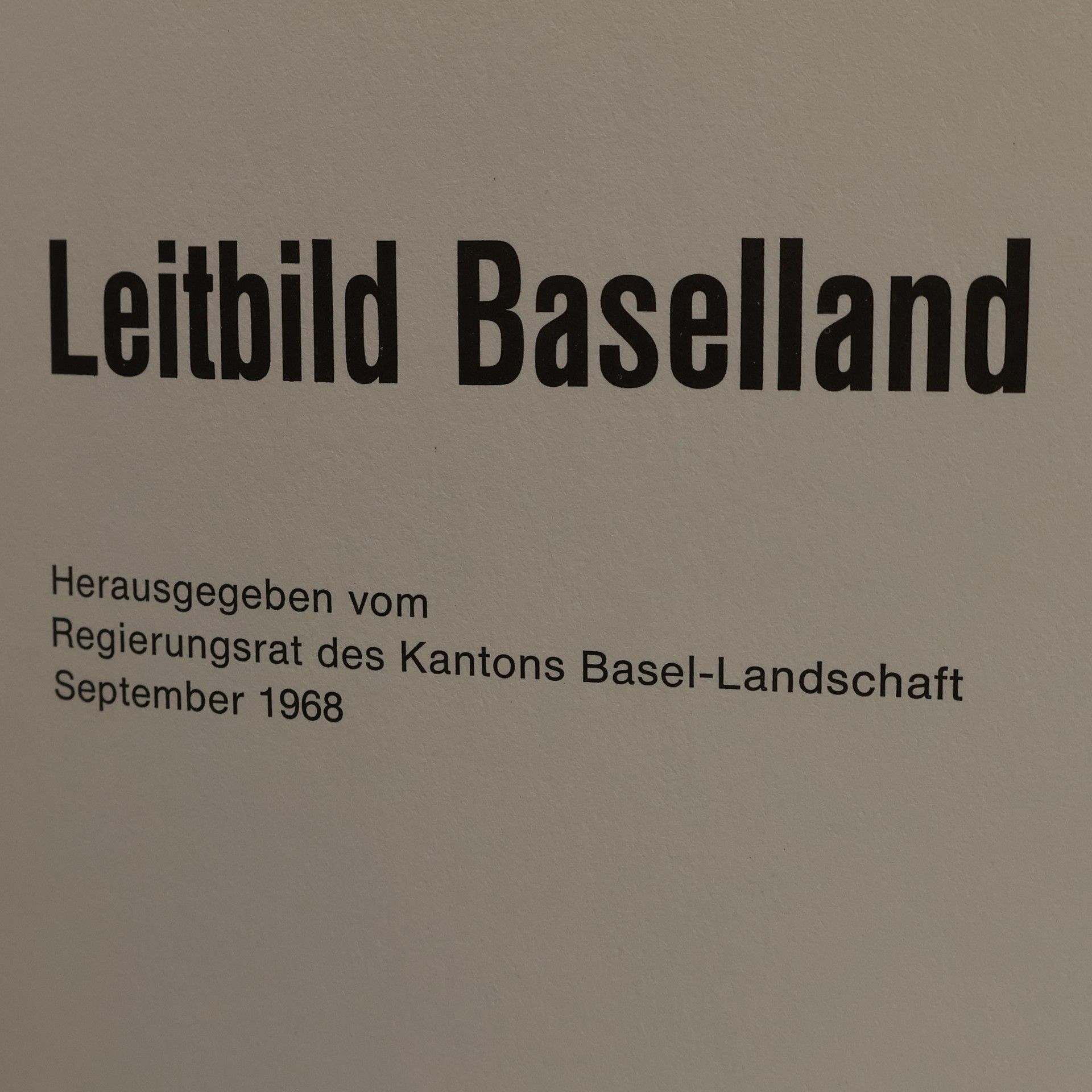 Autorenkollektiv Leitbild Baselland