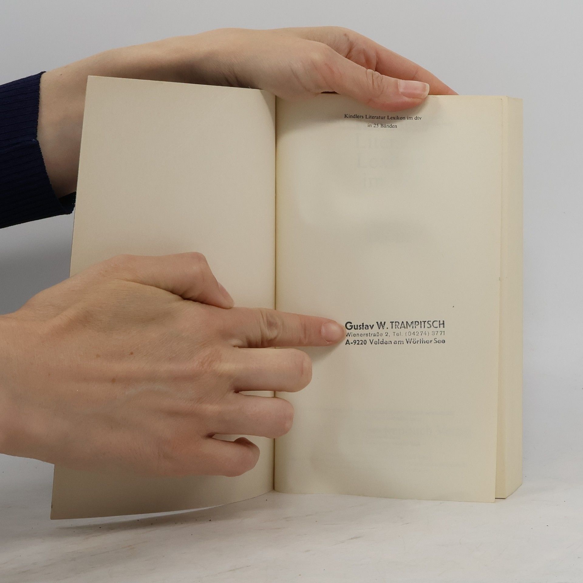 Wolfgang von Einsiedel Kindlers Literatur-Lexikon Band 7