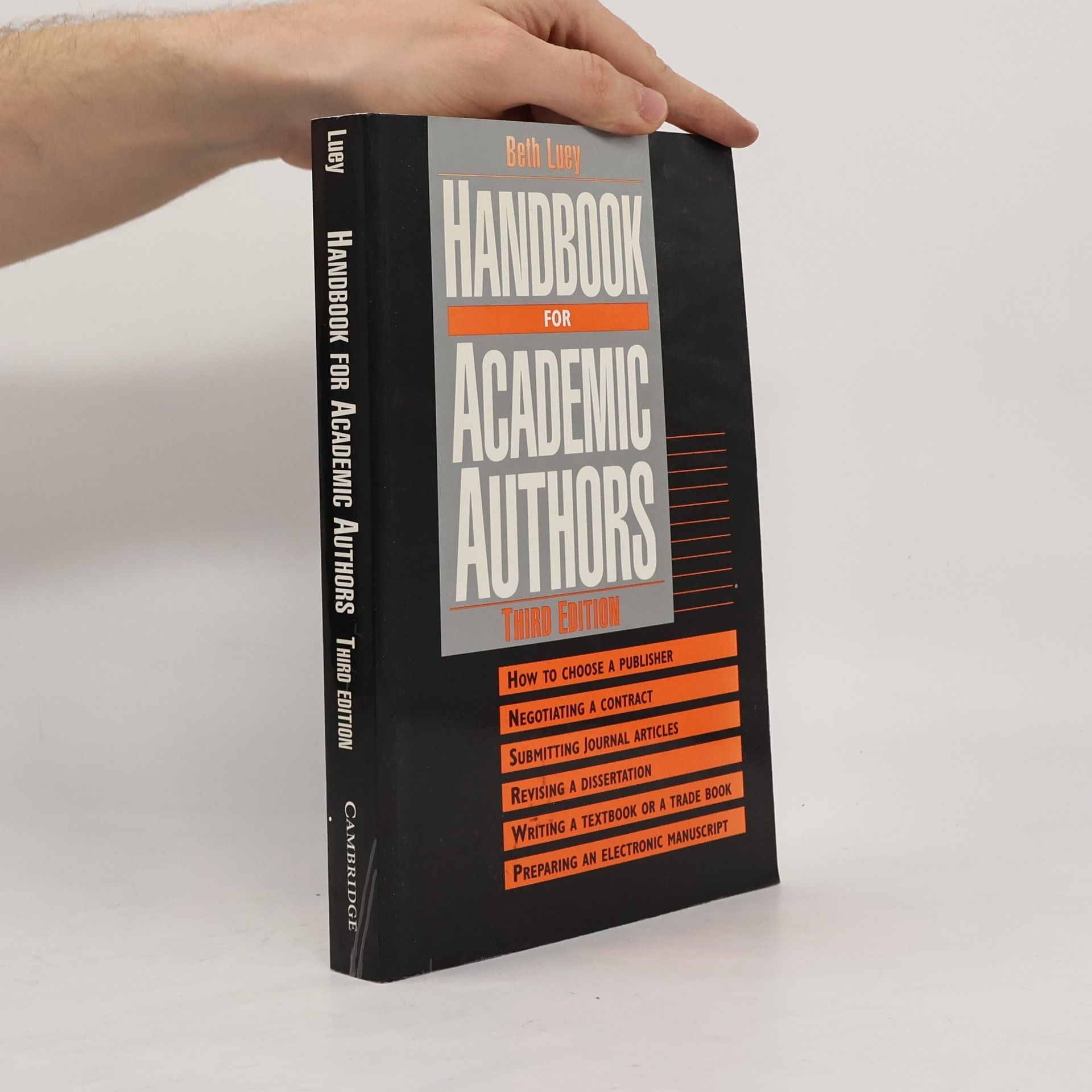 Beth Luey Handbook for Academic Authors