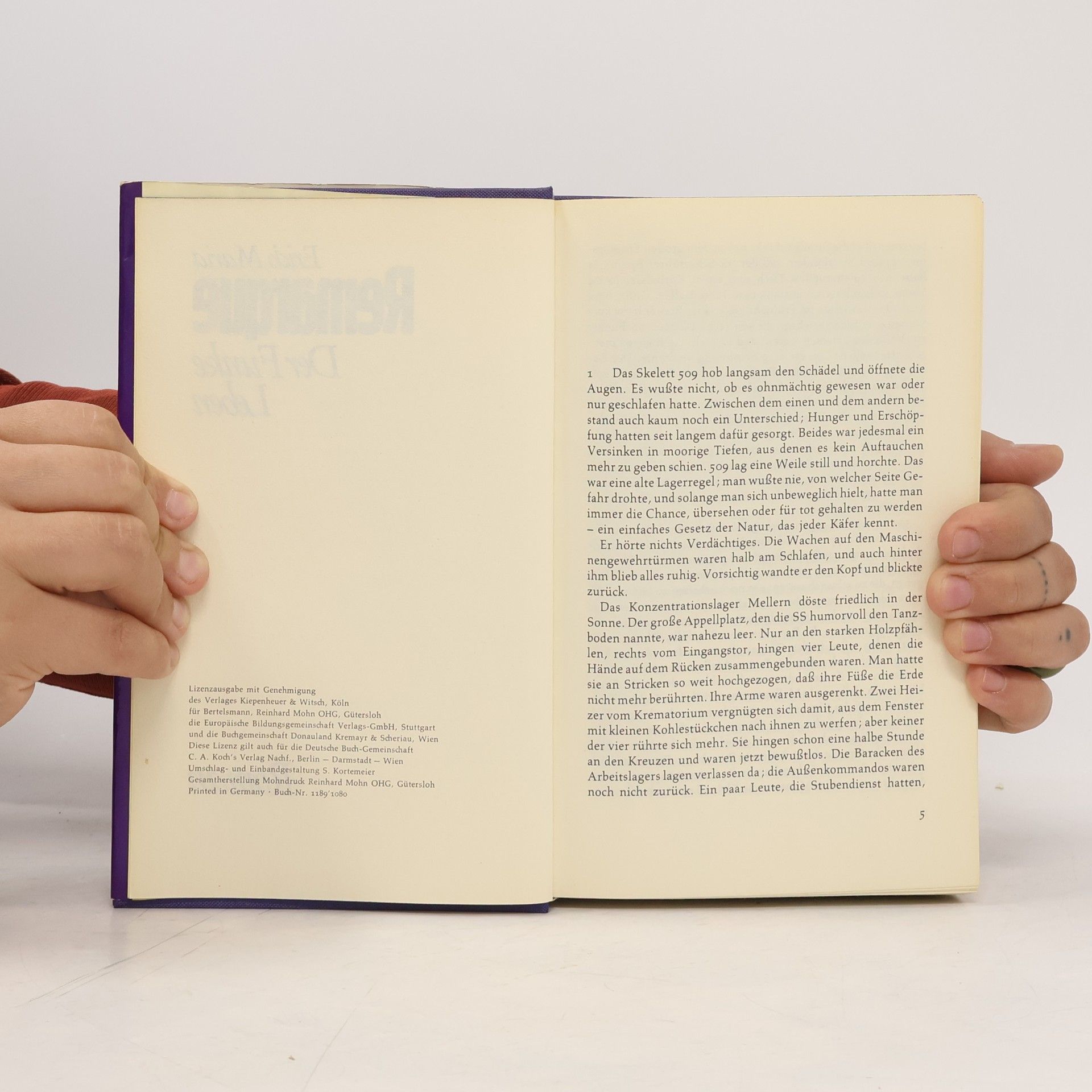 Erich Maria Remarque Der Funke Leben