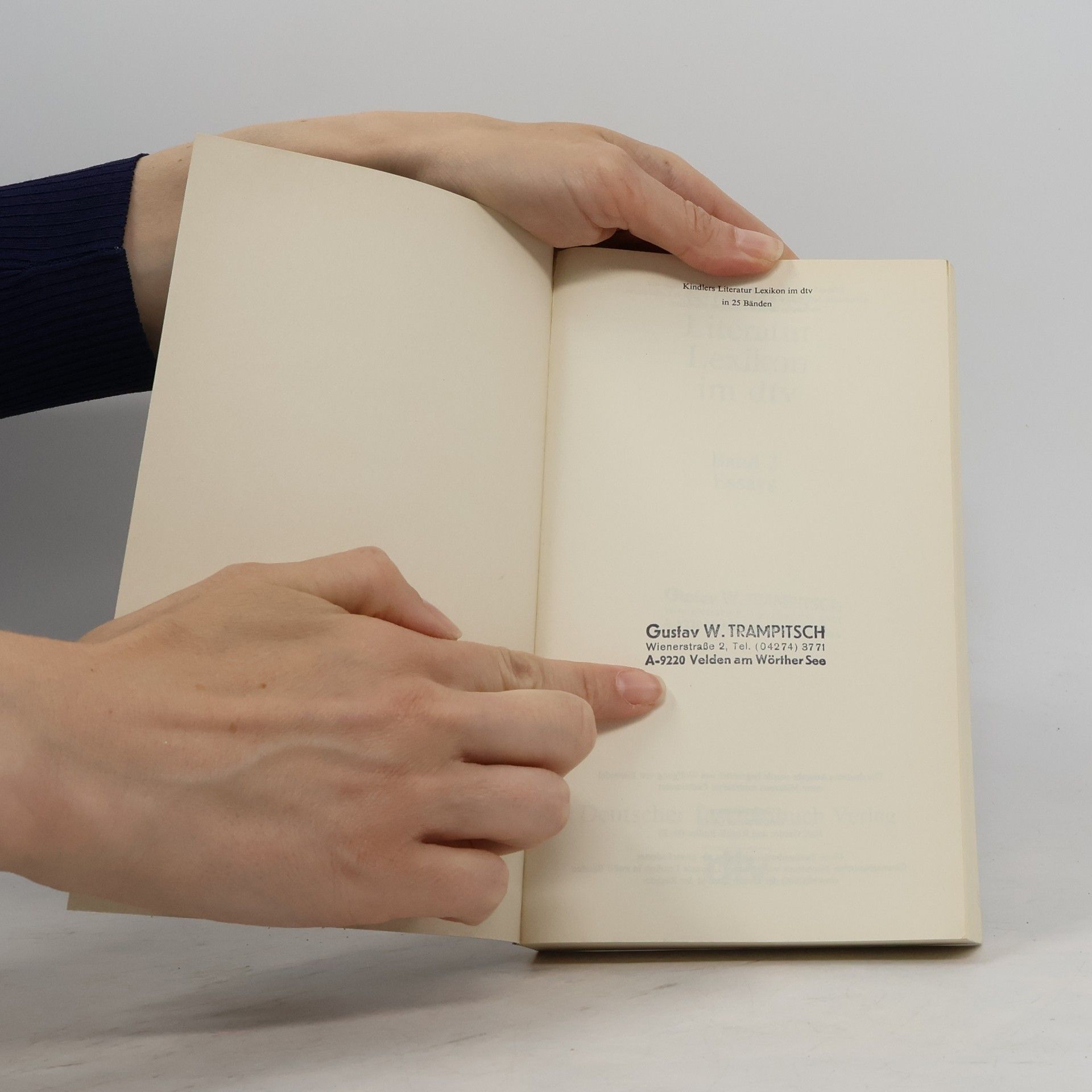 Wolfgang von Einsiedel Kindlers Literatur Lexikon 2