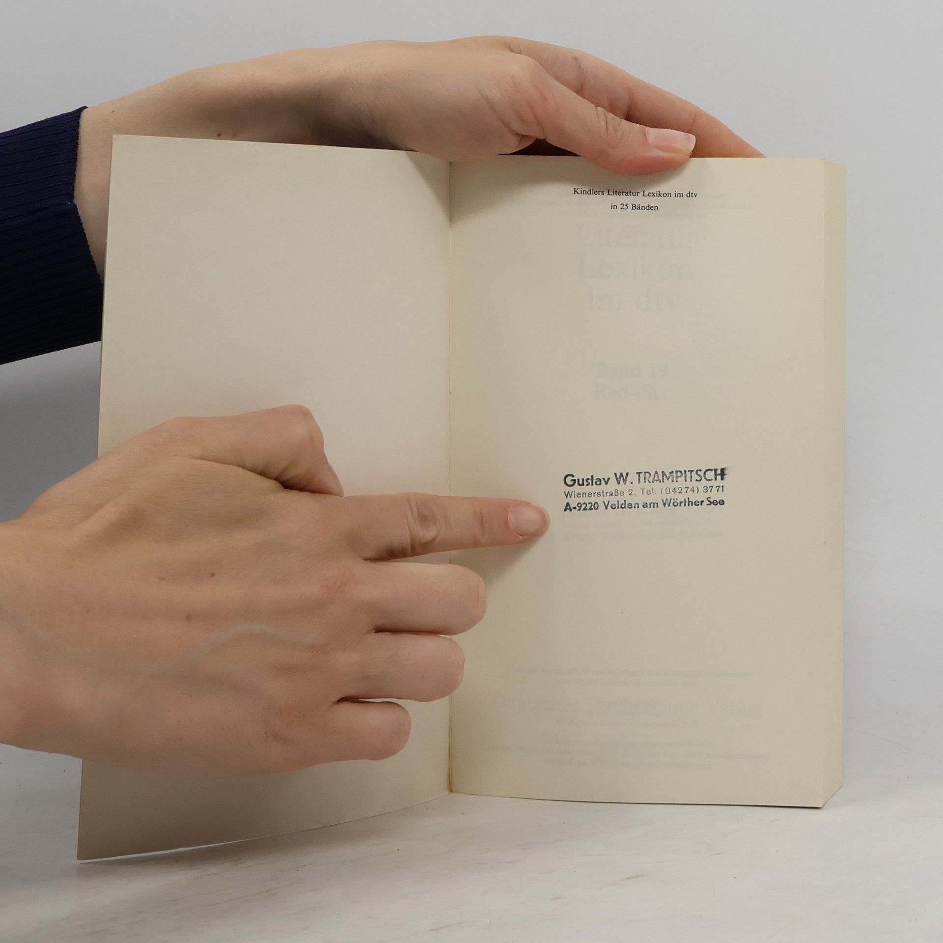 Wolfgang von Einsiedel Kindlers Literatur Lexikon 19.