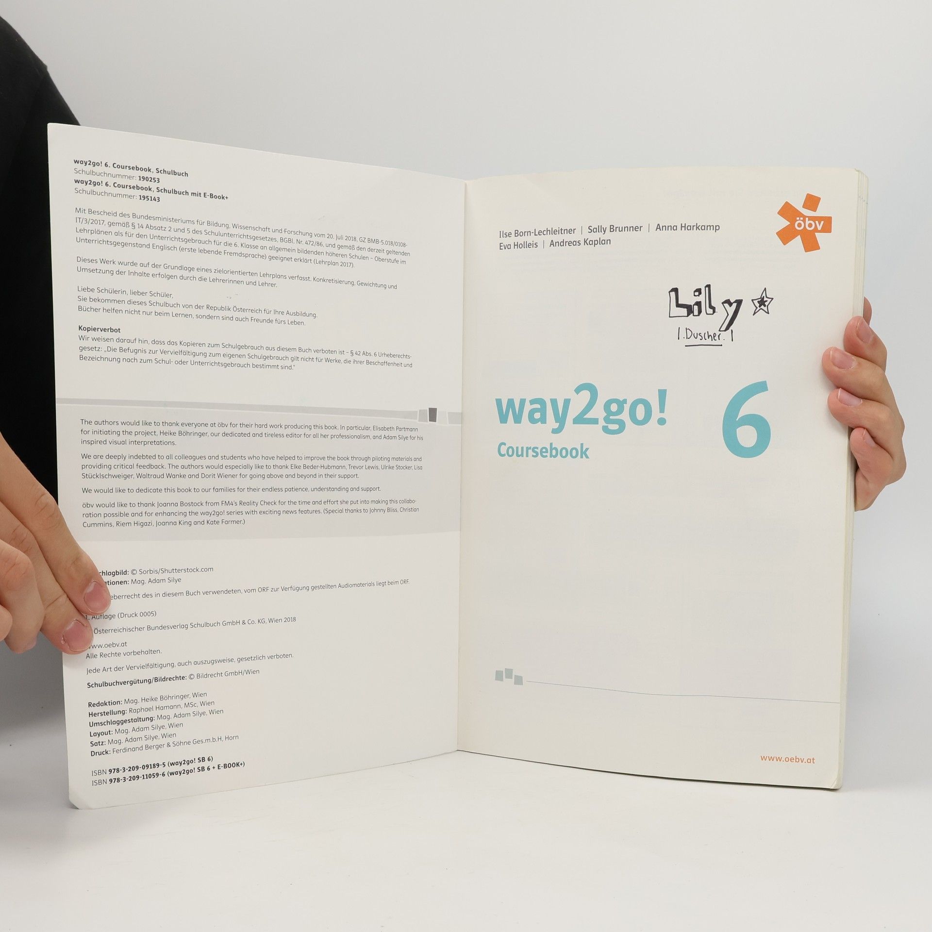 Ilse Born-Lechleitner way2go! 6. Coursebook