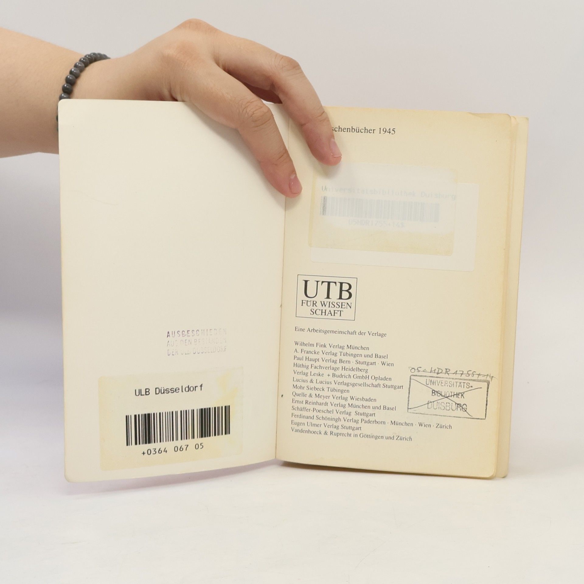 James D. Martin UTB Für Wissenschaft - 1945: Hebräische Elementargrammatik