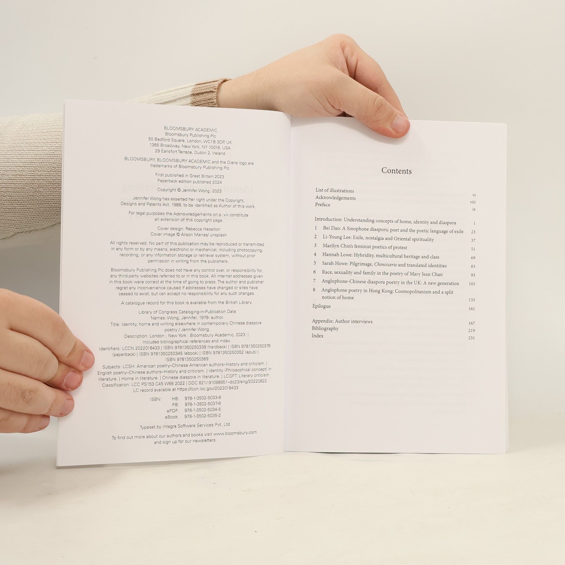 Jennifer Wong Identity, Home and Writing Elsewhere in Contemporary Chinese Diaspora Poetry