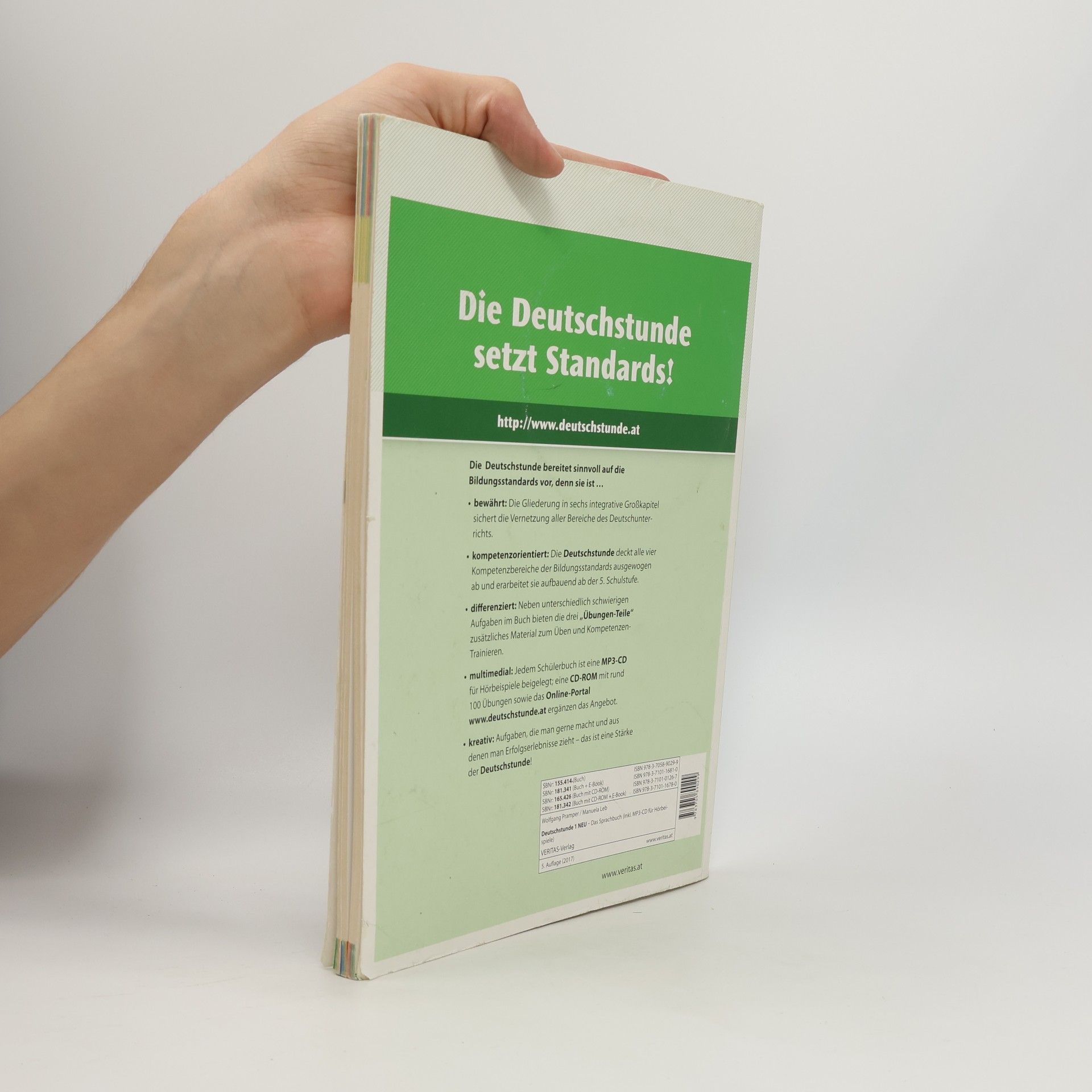 Autorenkollektiv Deutschstunde Neu 1. Das Sprachbuch