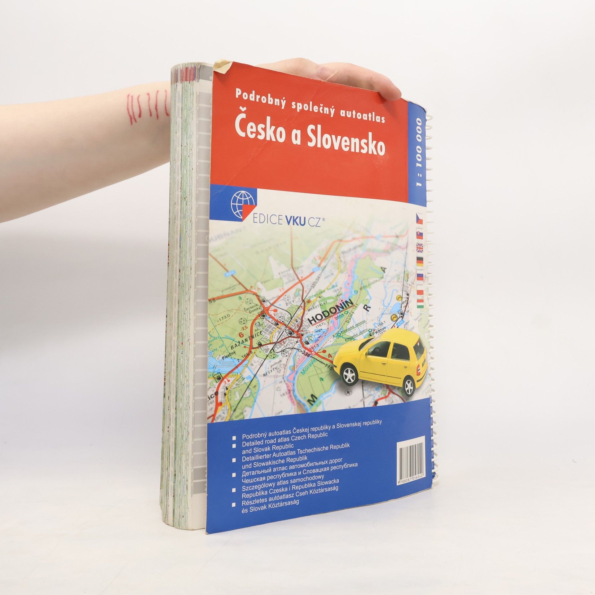 Podrobný společný autoatlas Česko a Slovensko - Dva v jednom