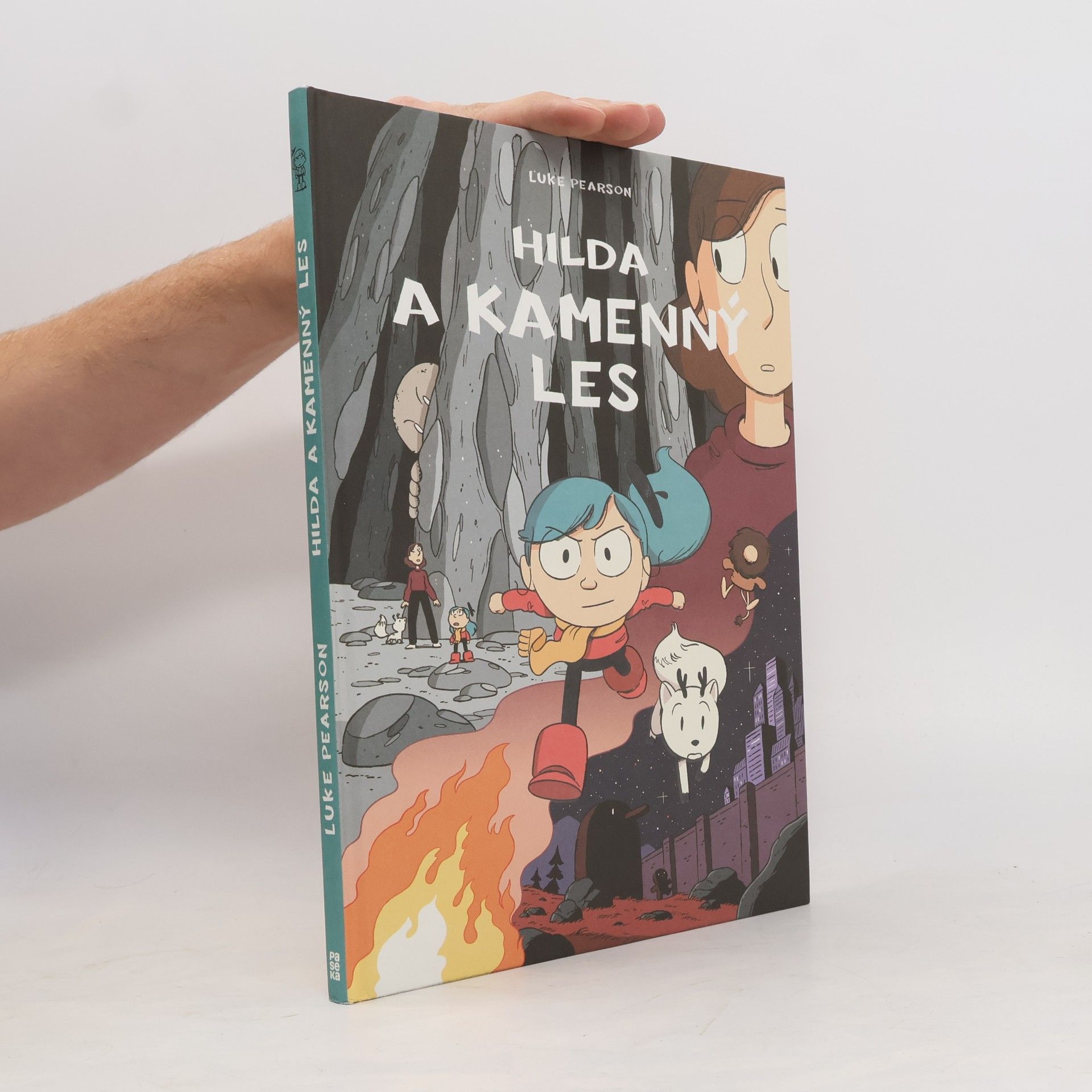 Luke Pearson Hilda a kamenný les