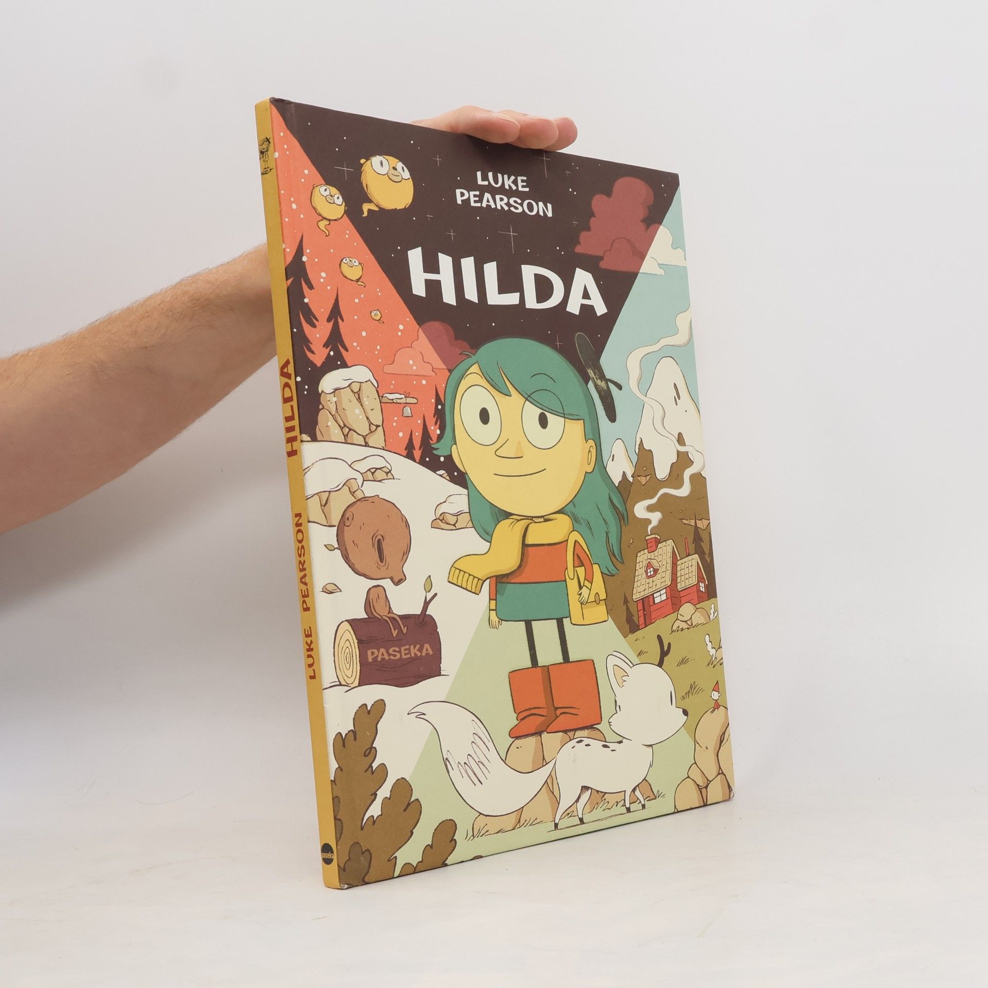 Luke Pearson Hilda a troll ; Hilda a půlnoční obr