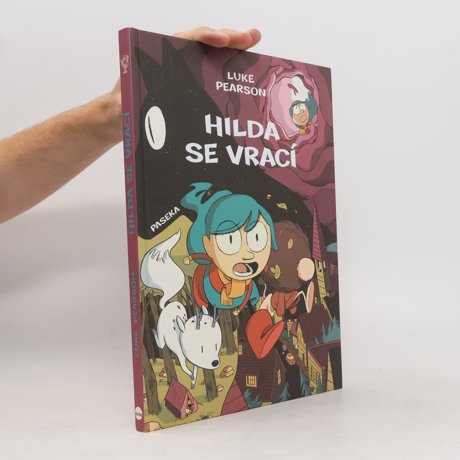 Luke Pearson Hilda a ptačí slavnost. Hilda a černý pes