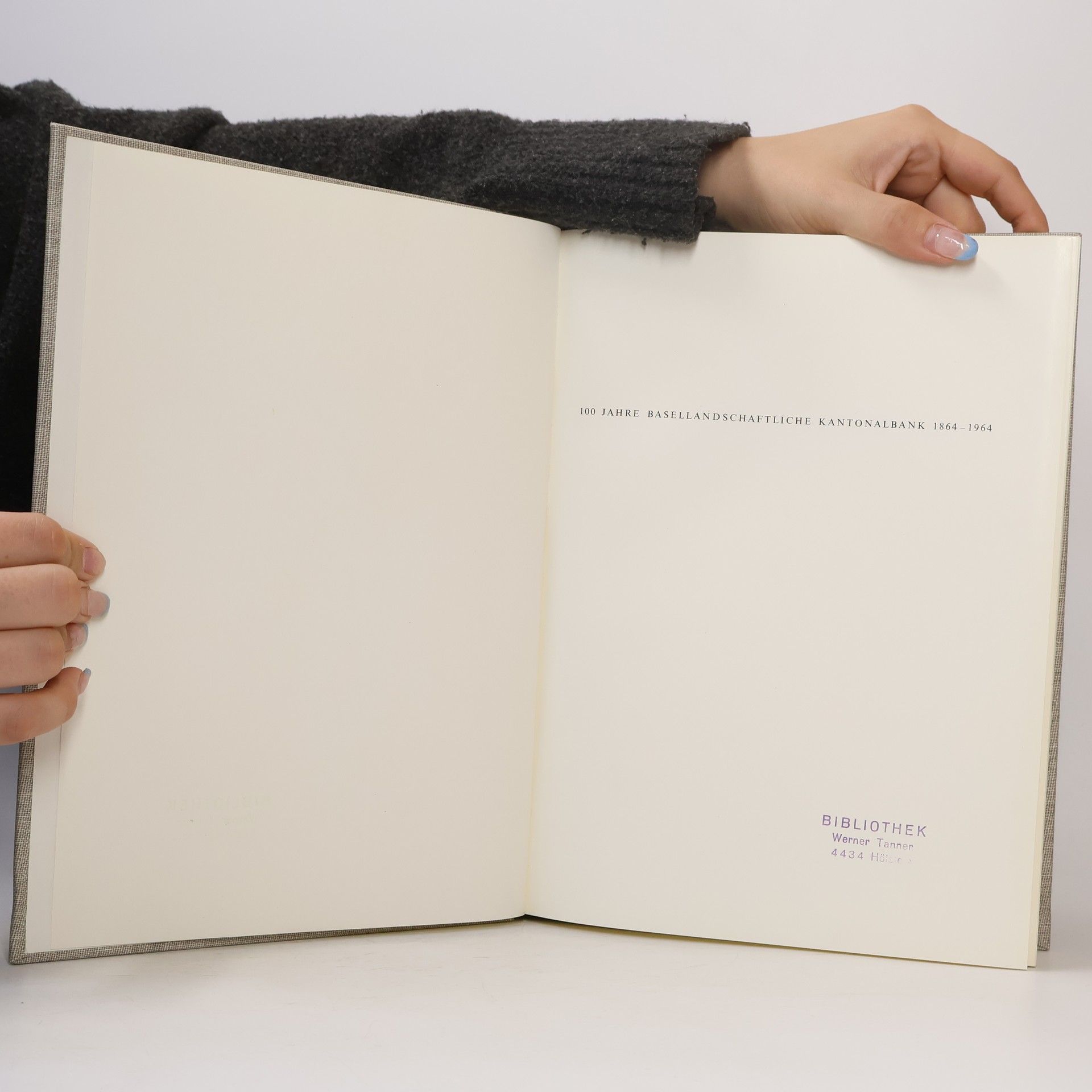 Autores varios 100 Jahre Basellandschaftliche Kantonalbank