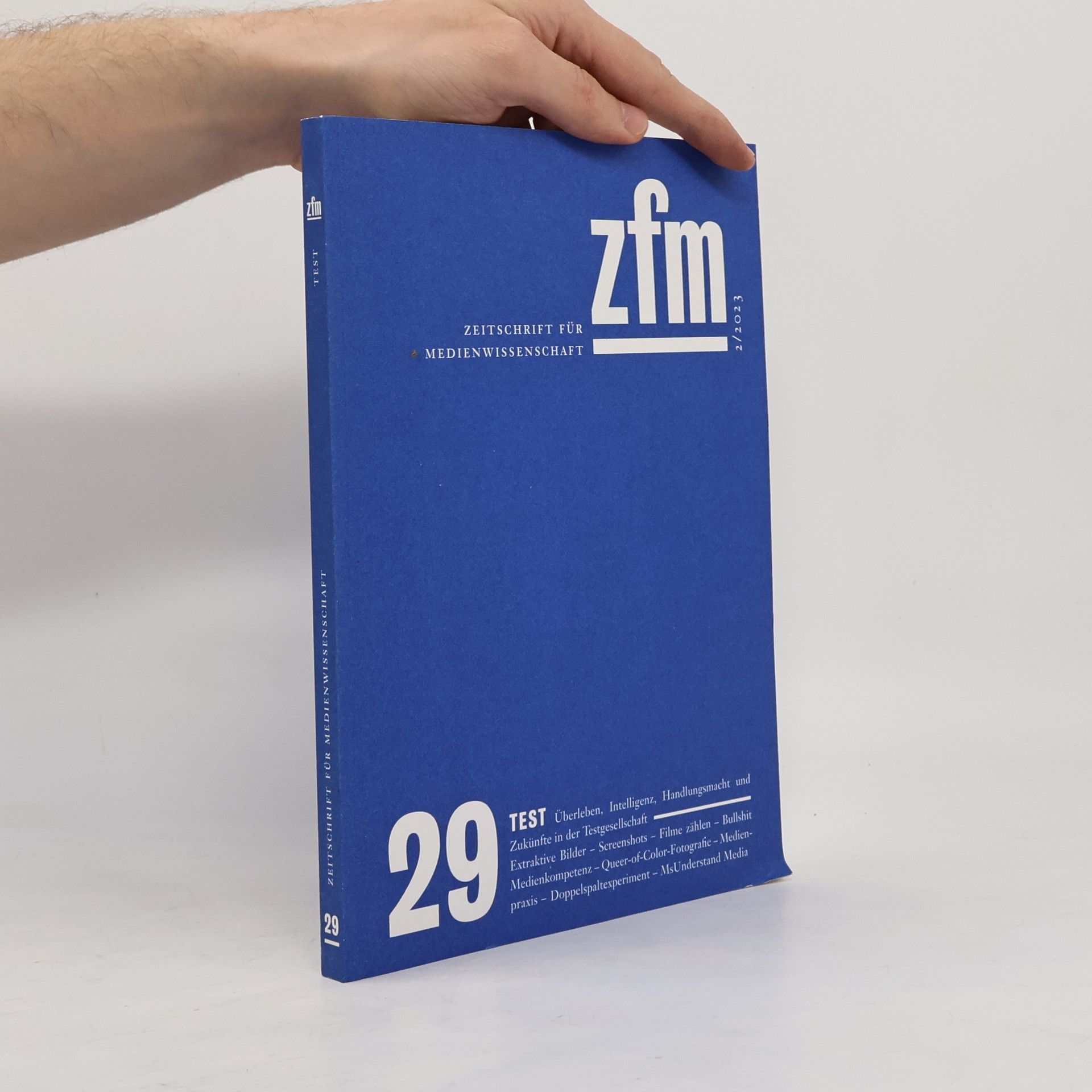 Zeitschrift für Medienwissenschaft 29