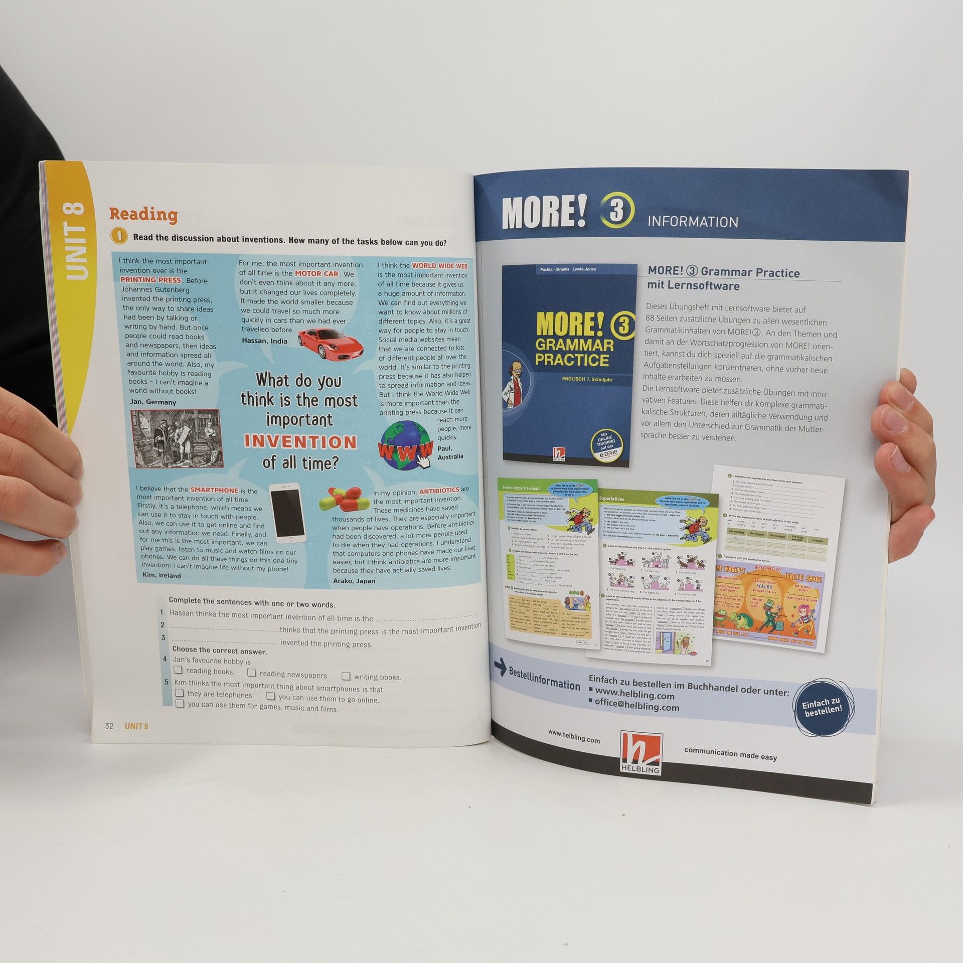 Jeff Stranks MORE! 3 Test-Training General Course und Enriched Course