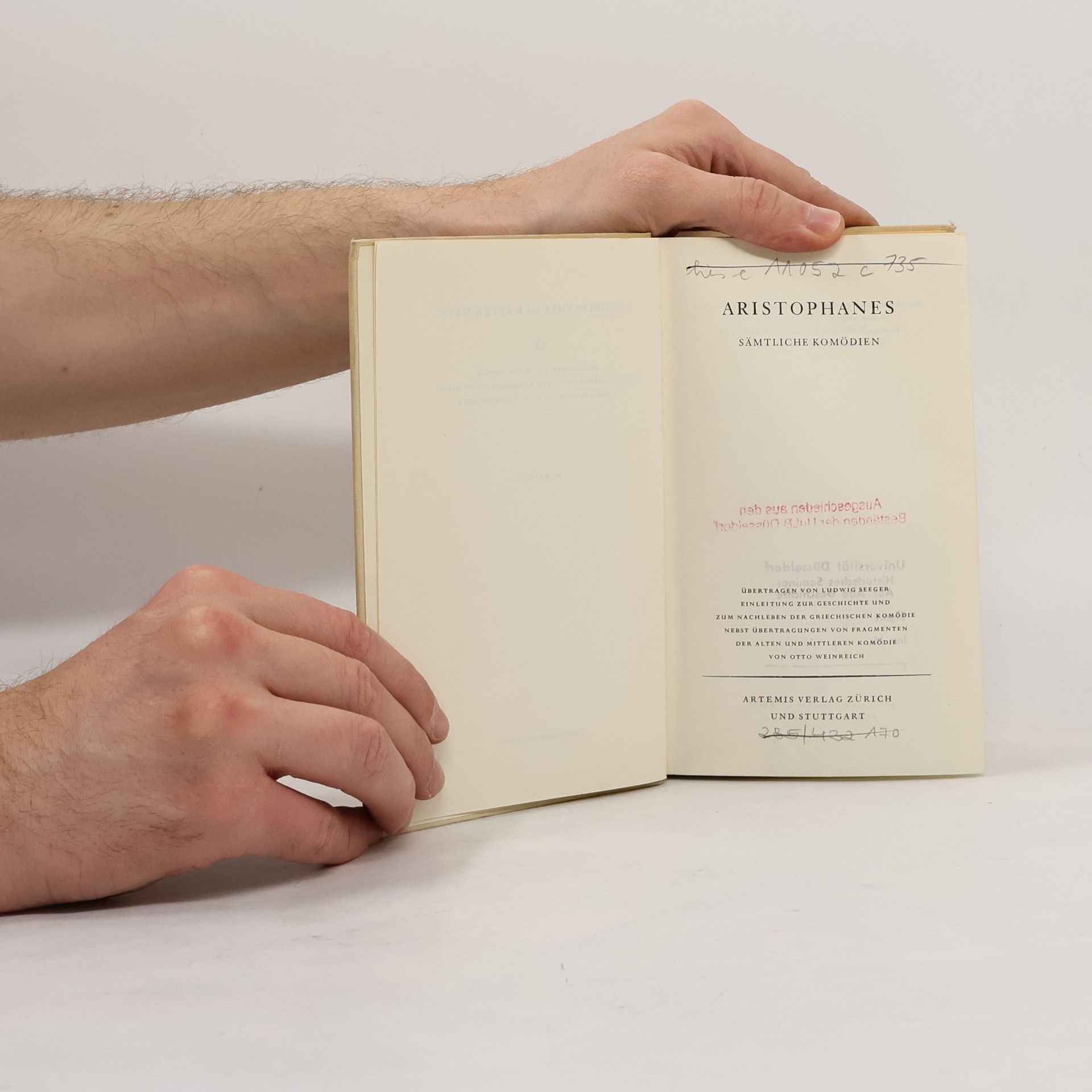 Collectif d'auteurs Aristophanes