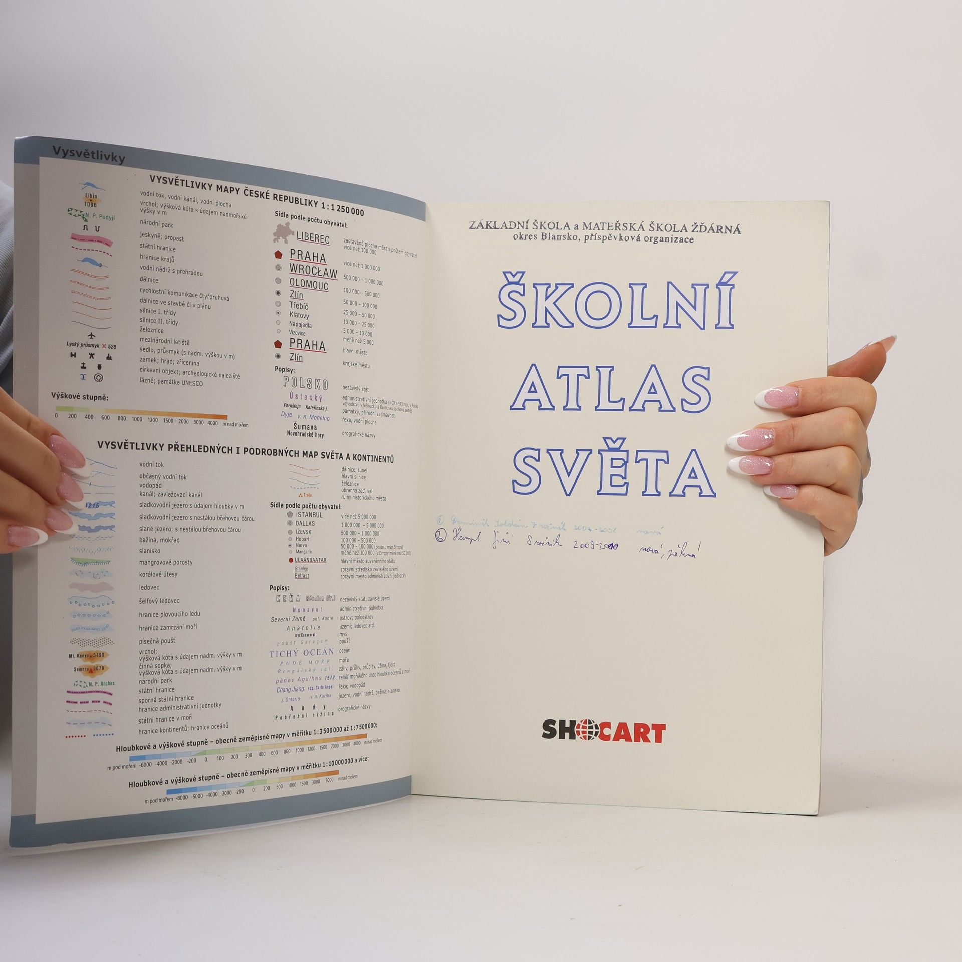 Pavla Tesaříková Školní atlas světa