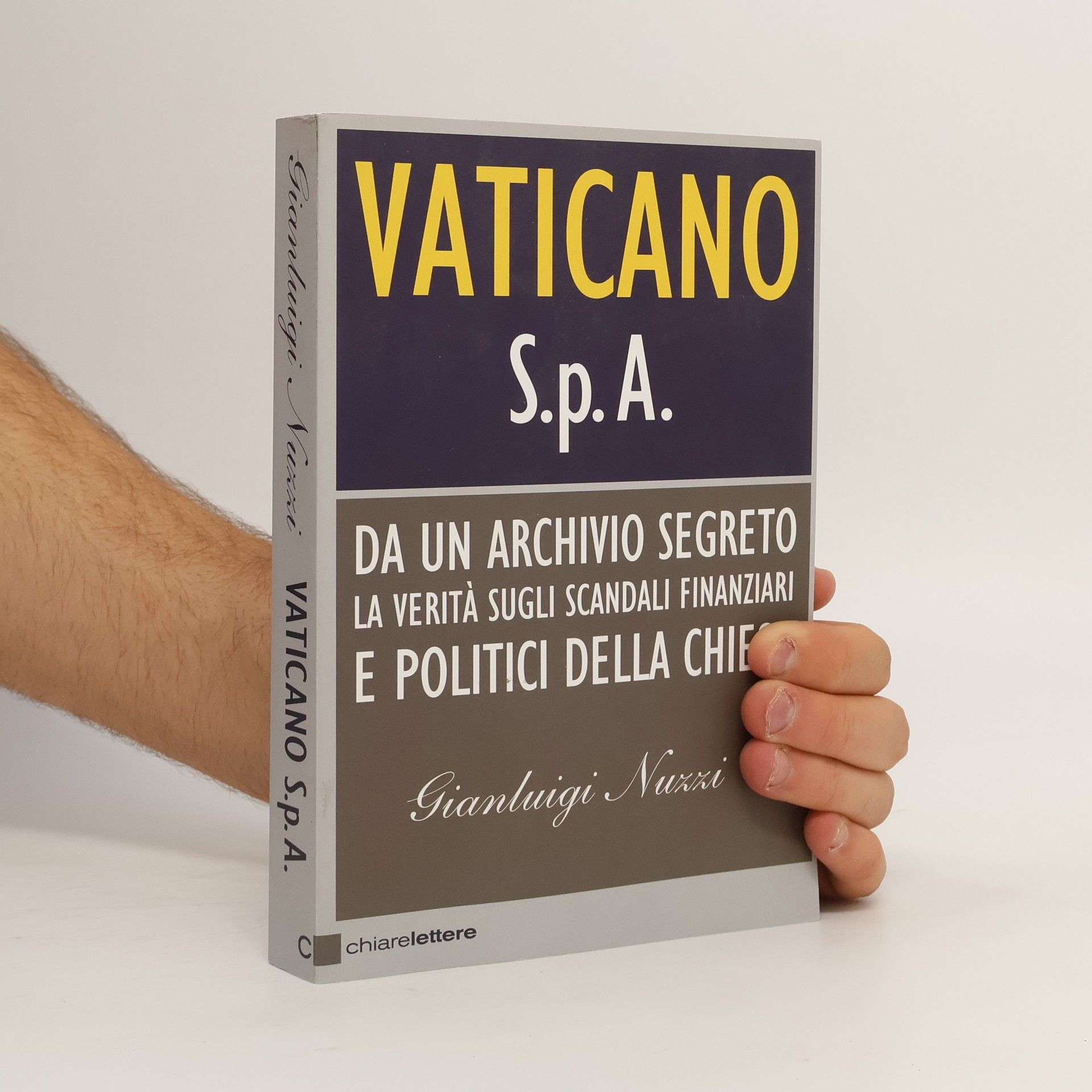 Gianluigi Nuzzi Principioattivo: Vaticano S.p.A.
