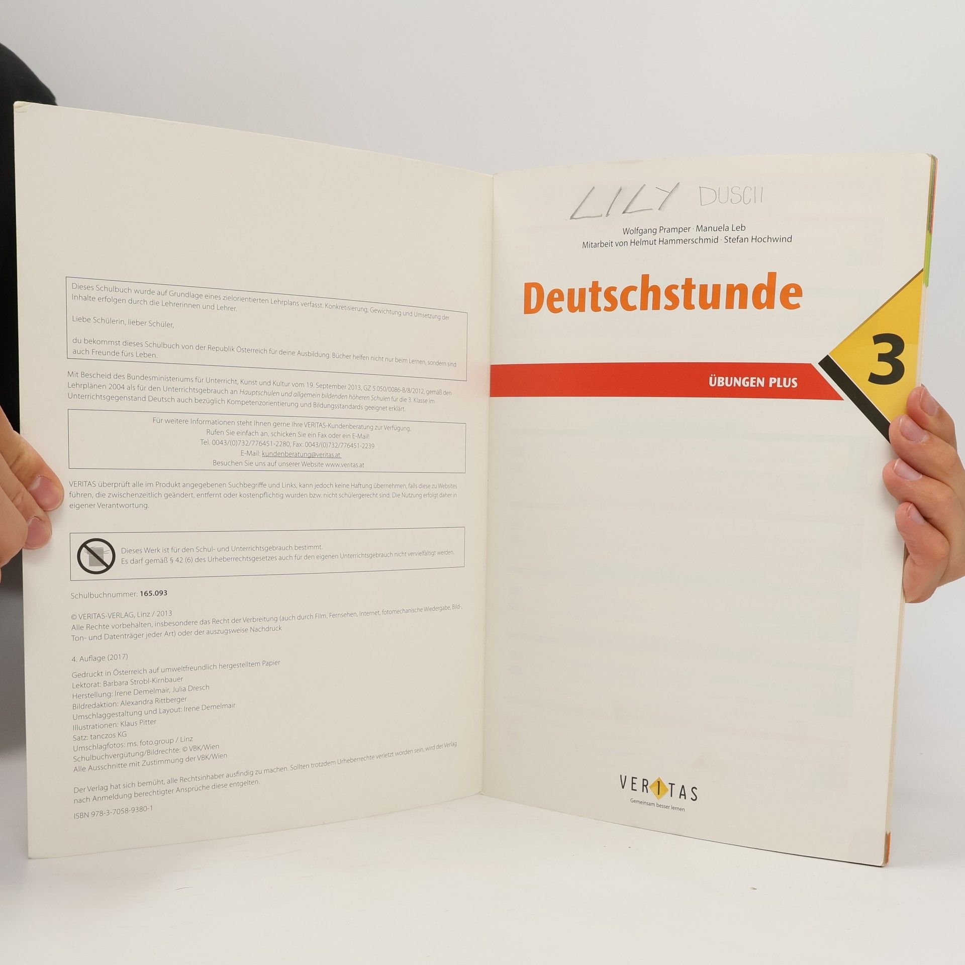 Wolfgang Pramper Deutschstunde