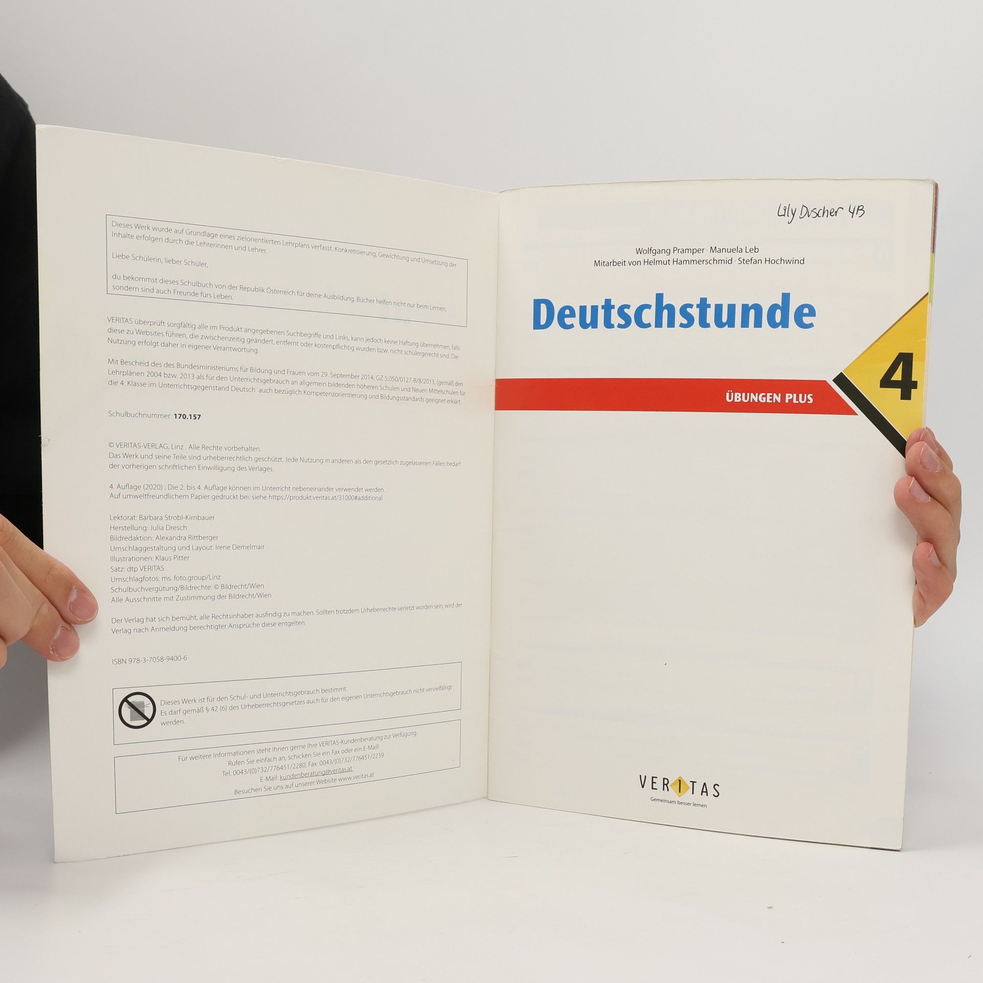 Autorenkollektiv Deutschstunde 4